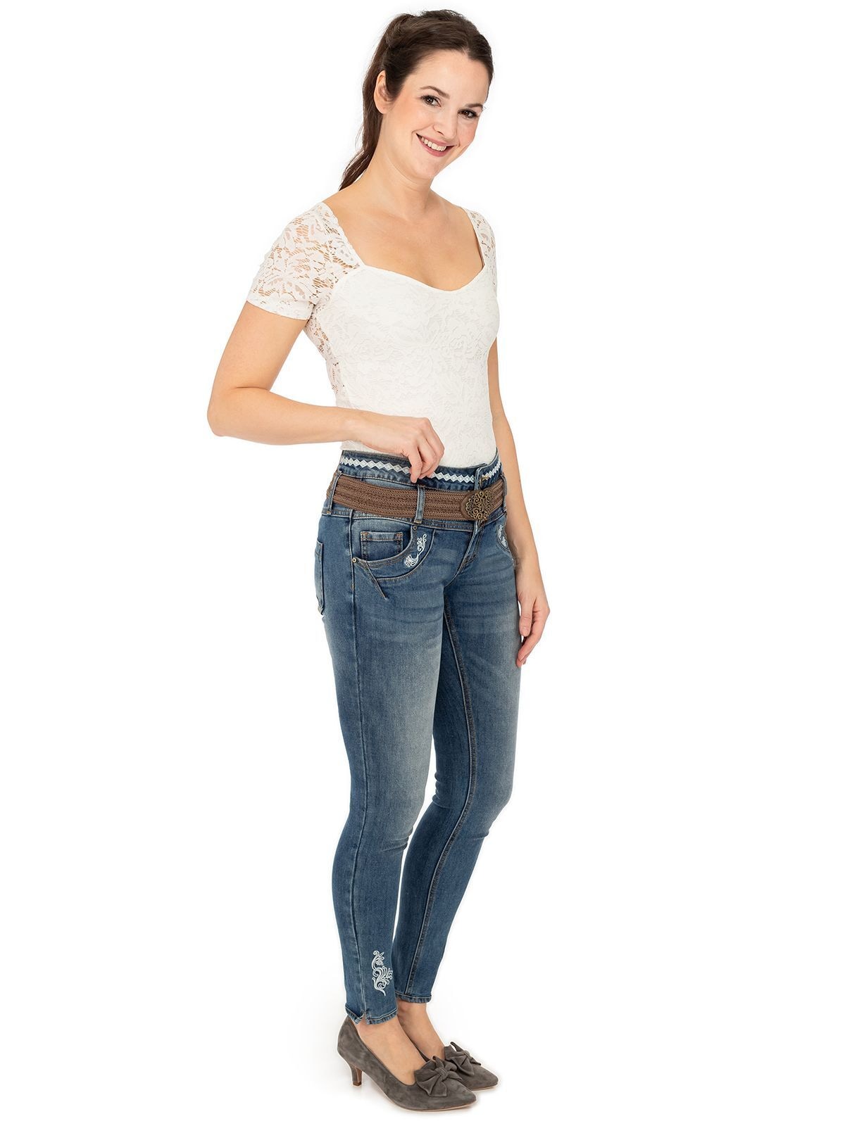 Hangowear Shorts »Jeanshose DONNA«
