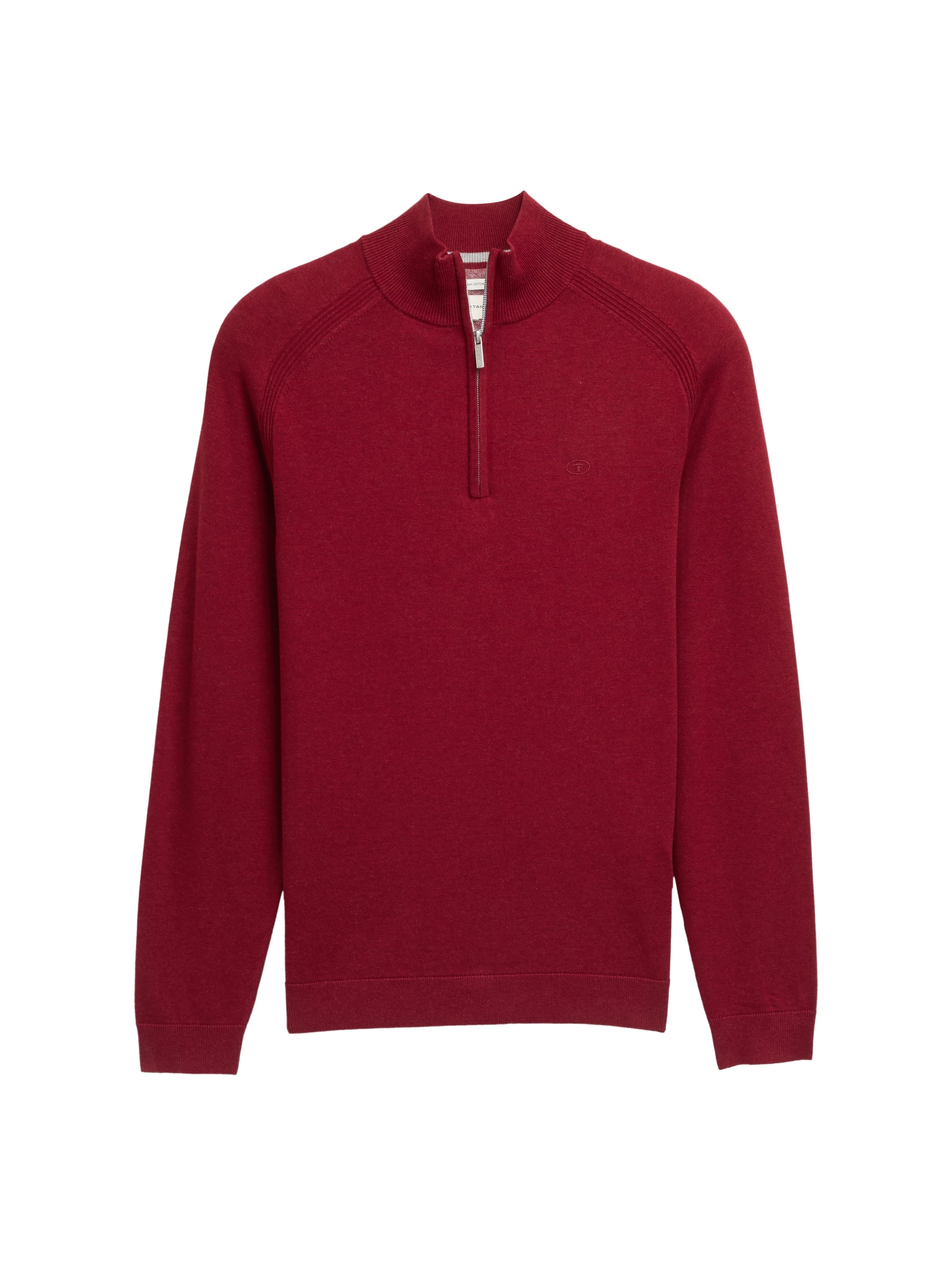 TOM TAILOR Troyer, mit Logo Stickerei