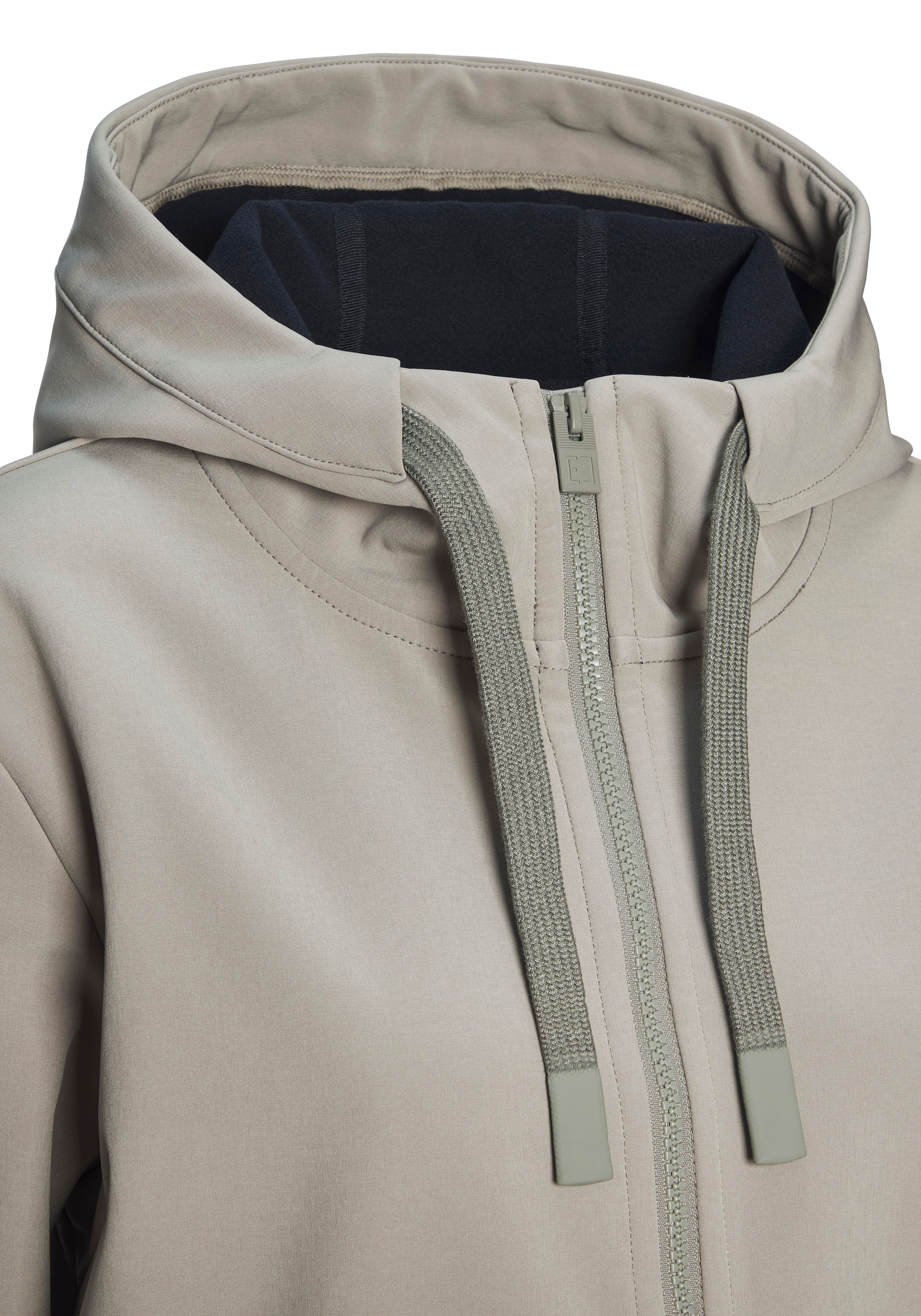 Elbsand Softshelljacke mit verstellbarer Kapuze