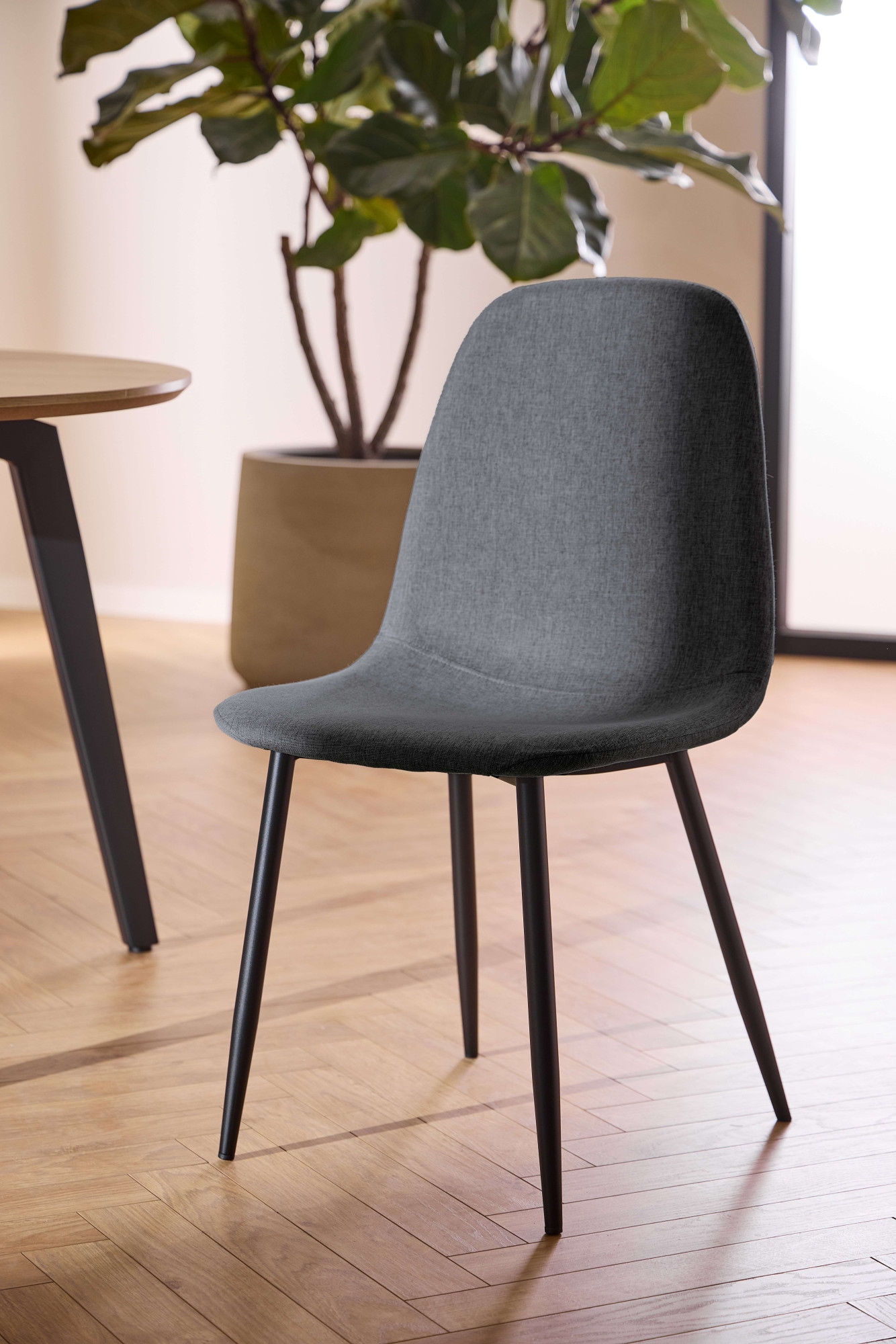 ACTONA GROUP Esszimmer-Set »Essgruppe, Speisetisch mit Wohnzimmerstühlen«, (Set, 5 St., 1x Tisch + 4x Stühle), 1x Tisch + 4x Stühle