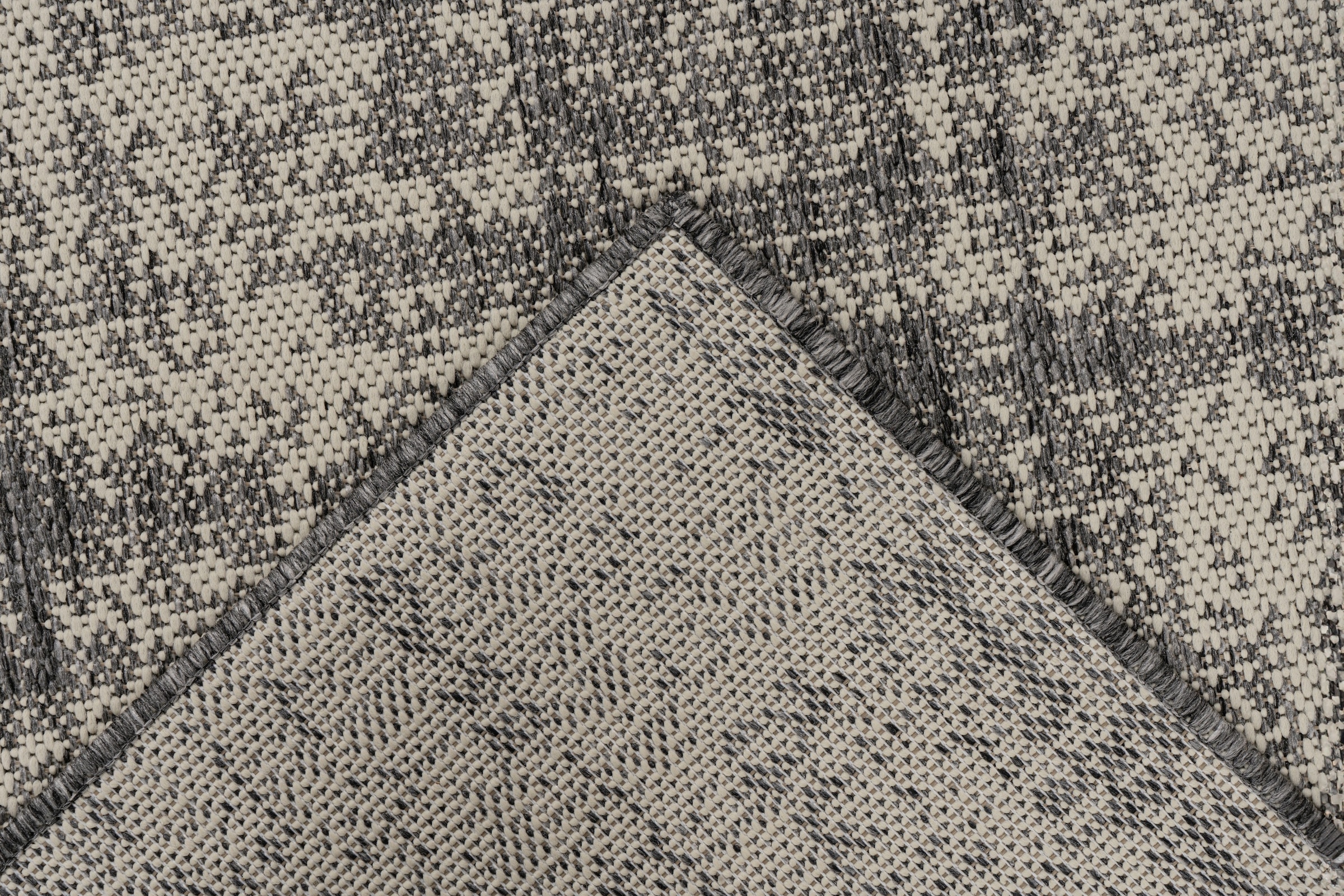 Kayoom Teppich »Nibru 625« rechteckig 5 mm Höhe Flachgewebe, In- und Outdoor geeignet, schnell trocknend