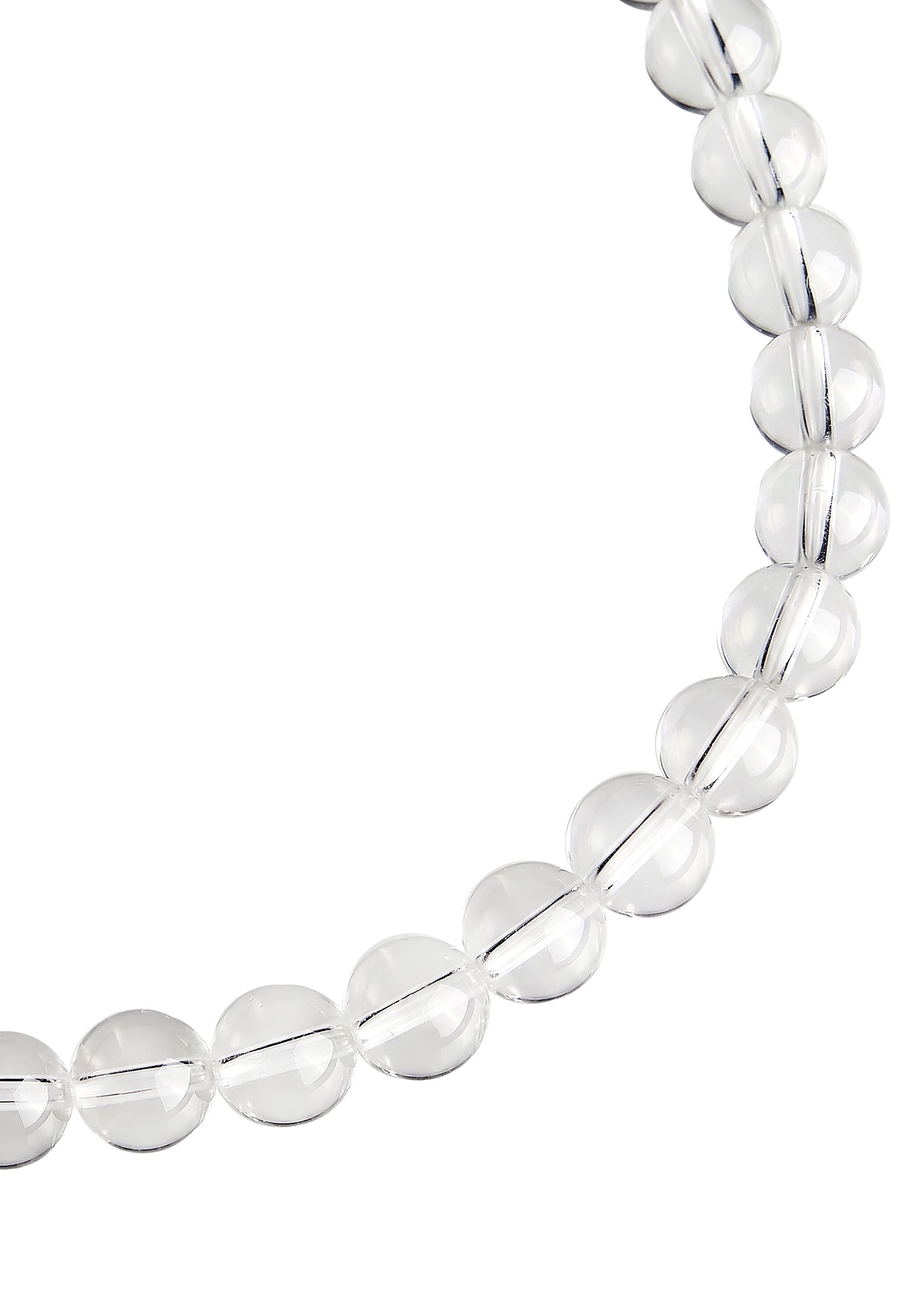 Elli Armkette »Armband Rock Crystal Transparent 925 Sterling Silber«
