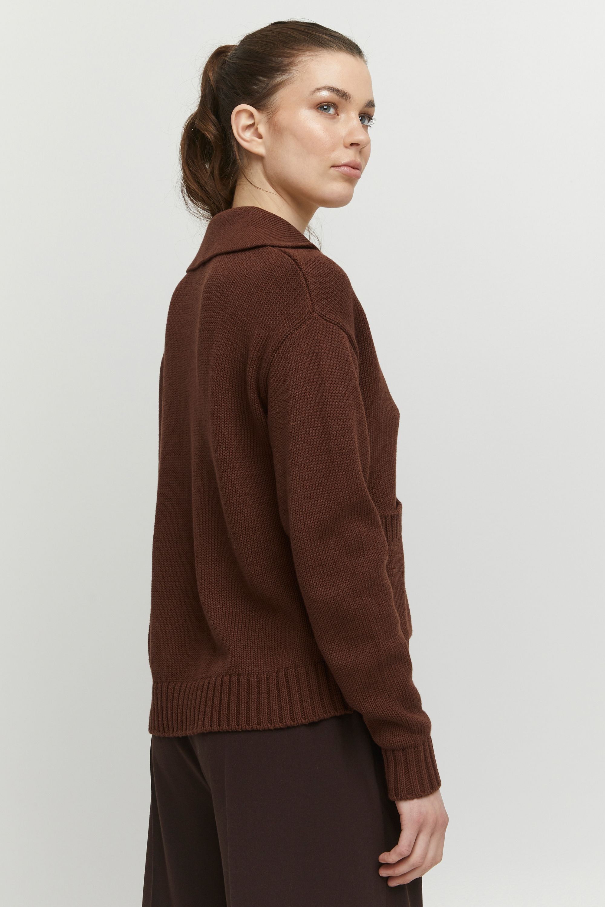 b.young Strickfleece-Pullover »Strickpullover BYOlia«