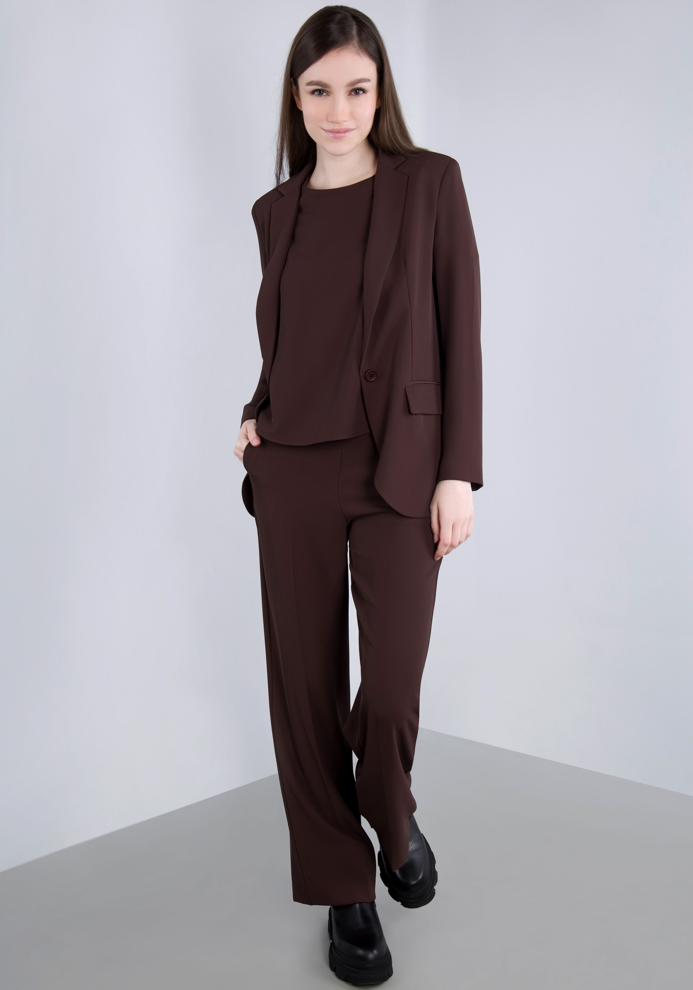 IMPERIAL Rundhalsshirt, mit Stretch