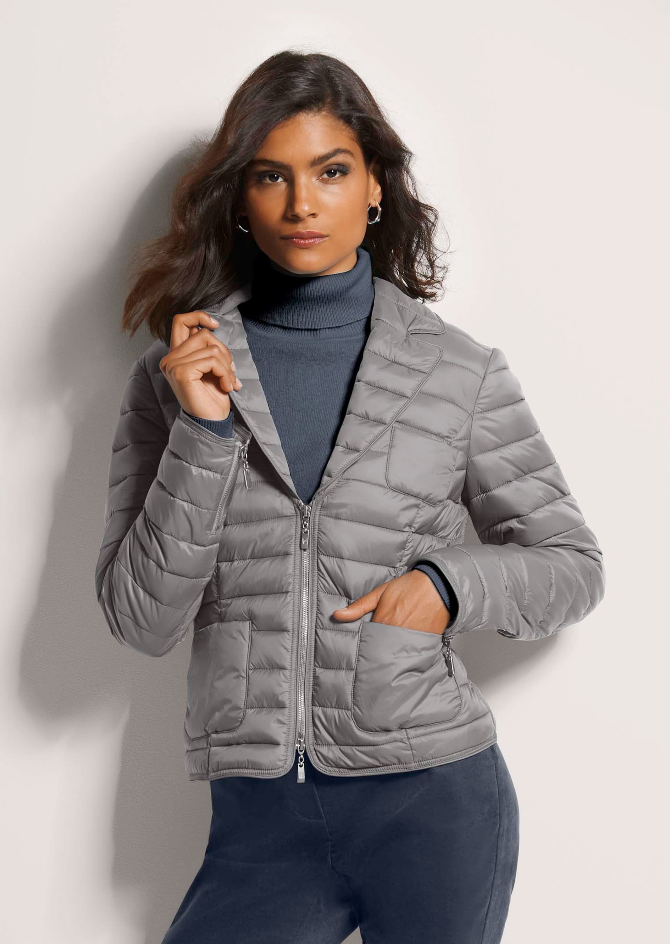 MADELEINE Steppjacke »Steppjacke Wattierte Damenjacke mit sportivem Touch« Zweiwege-Reissverschluß