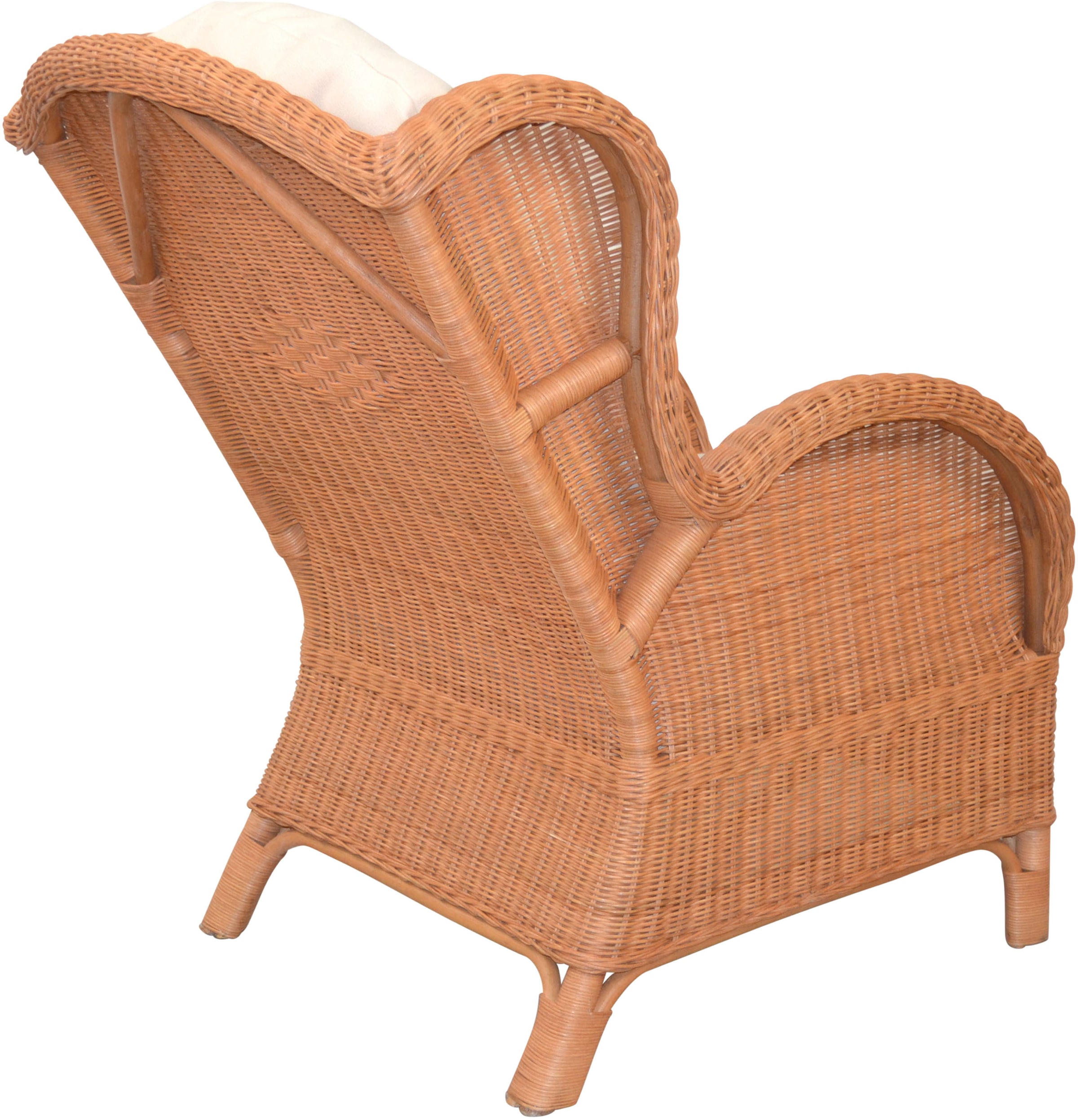 HOFMANN LIVING AND MORE Ohrensessel 1 Stk. tlg. Handgeflochten