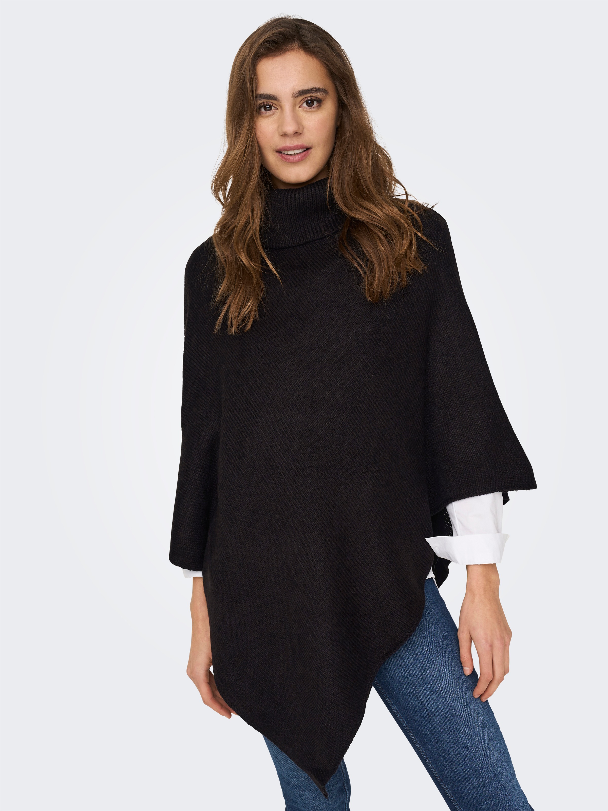 ONLY Strickponcho »ONLNICOYA L/S PONCHO EX KNT«
