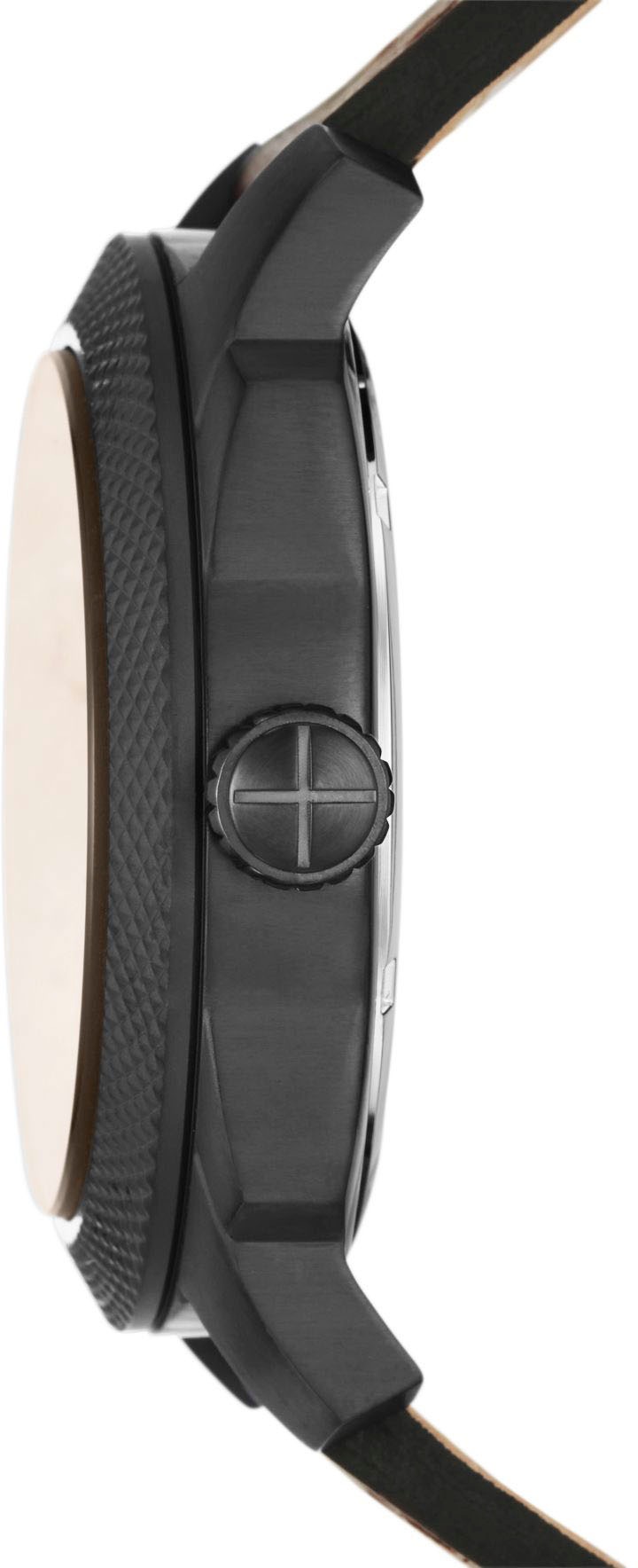 Fossil Quarzuhr »MACHINE«, Armbanduhr, Herrenuhr, Datum, Edelstahlarmband, bis 10 bar wasserdicht