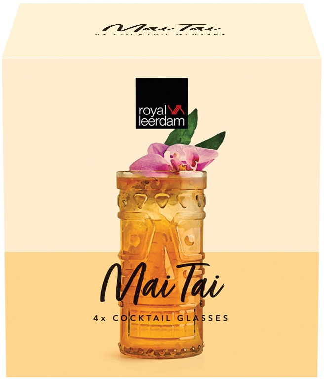 van Well Cocktailglas »Mai Tai«, (Set, 4 tlg.), Inhalt 490 ml, im Geschenkkarton, 4-teilig