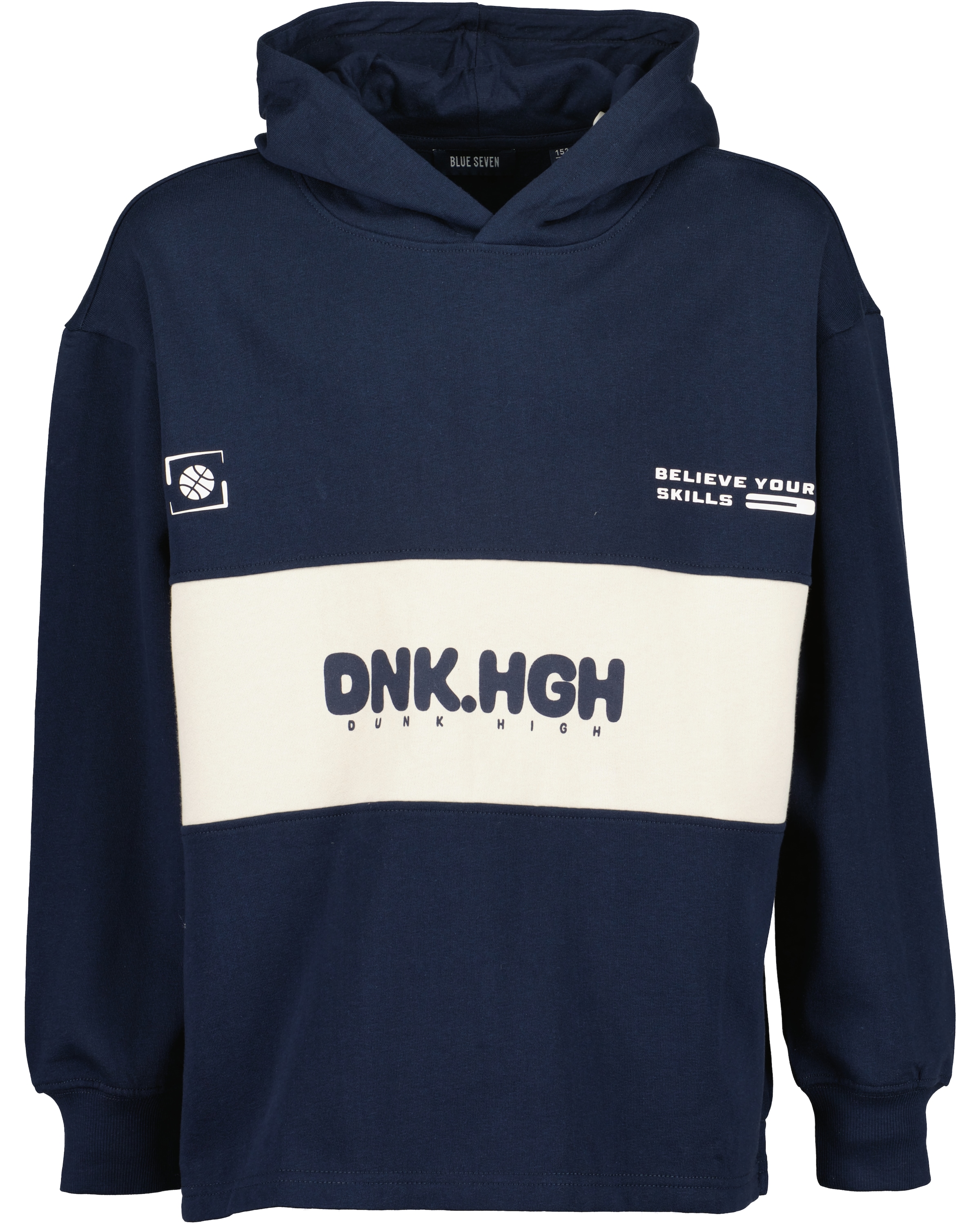 Blue Seven Kapuzensweatshirt, mit großem, markantem Frontmotiv