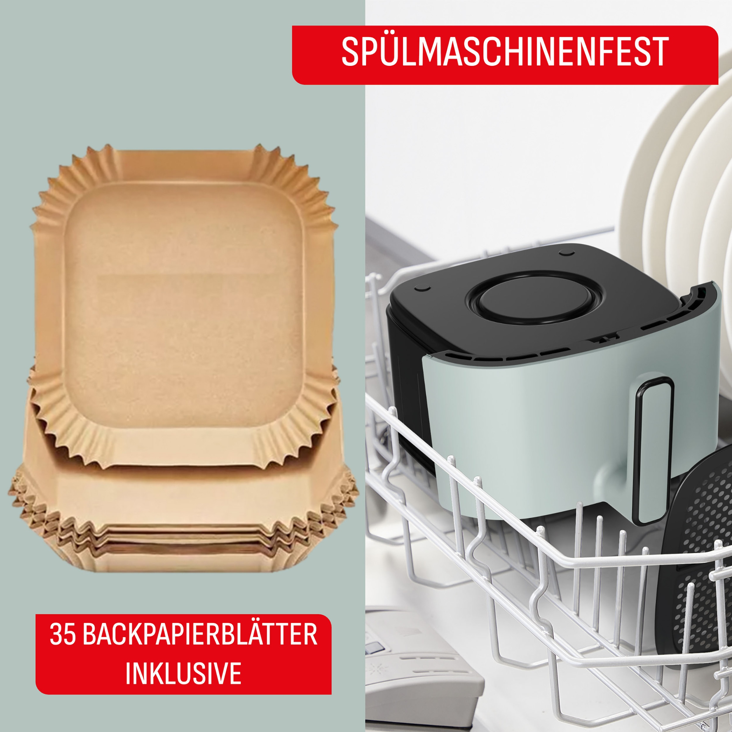 Tefal Heißluftfritteuse »EY2453 Easy Fry Max Digital« 1500 W spart Zeit & Energie, intuitiver Touchscreen, 10 Programme