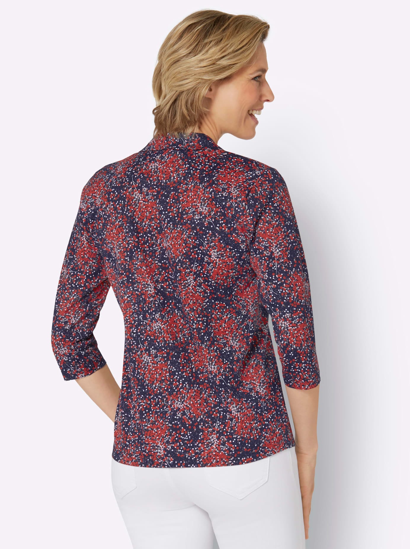 Classic Basics 3/4-Arm-Shirt »Druck-Shirt«, (1 tlg.)