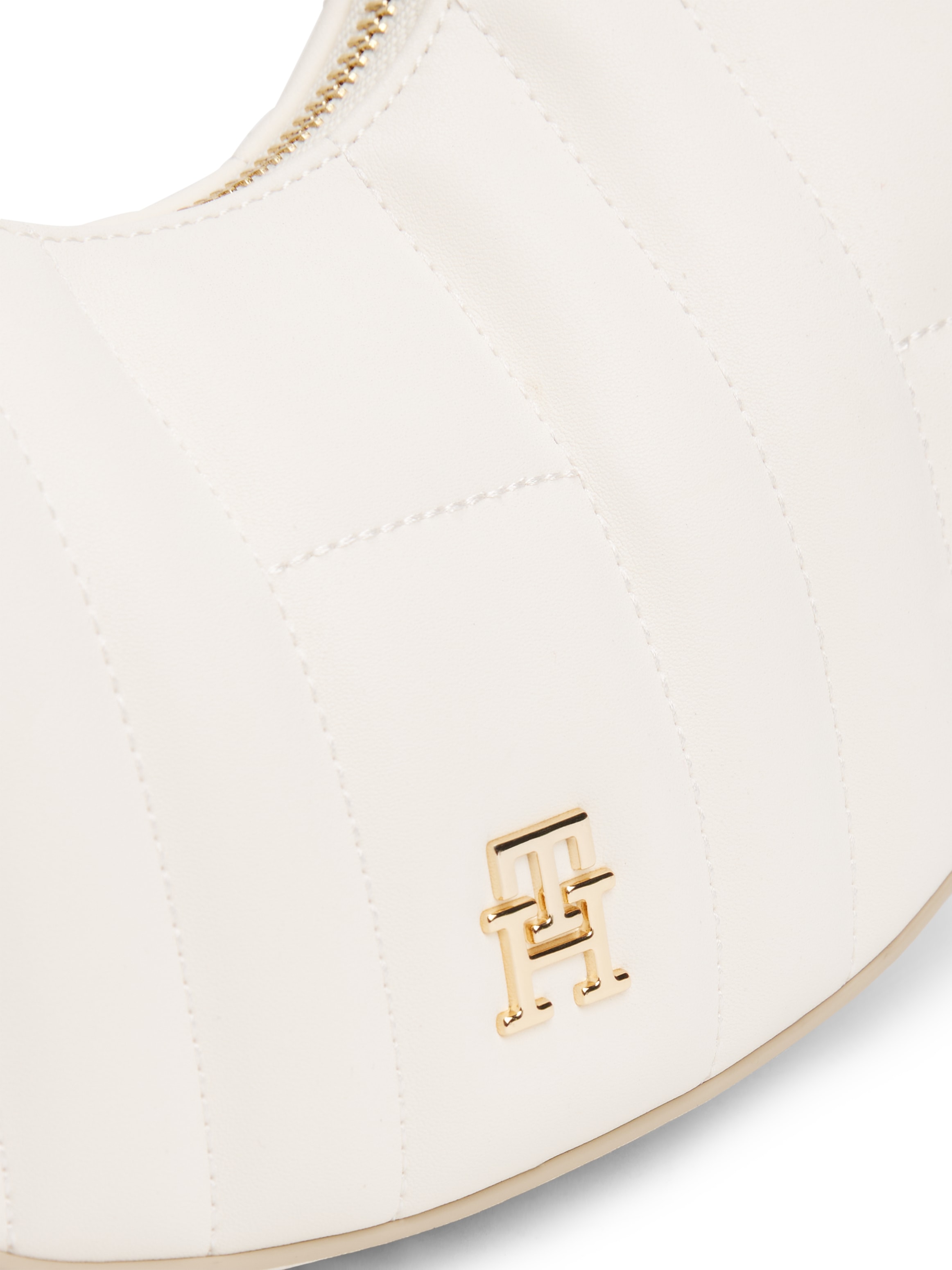 Tommy Hilfiger Schultertasche »TH FEMININE MOON CROSSOVER«, Damen Umhängetasche, Hobo, mit TH-Schmuckelement