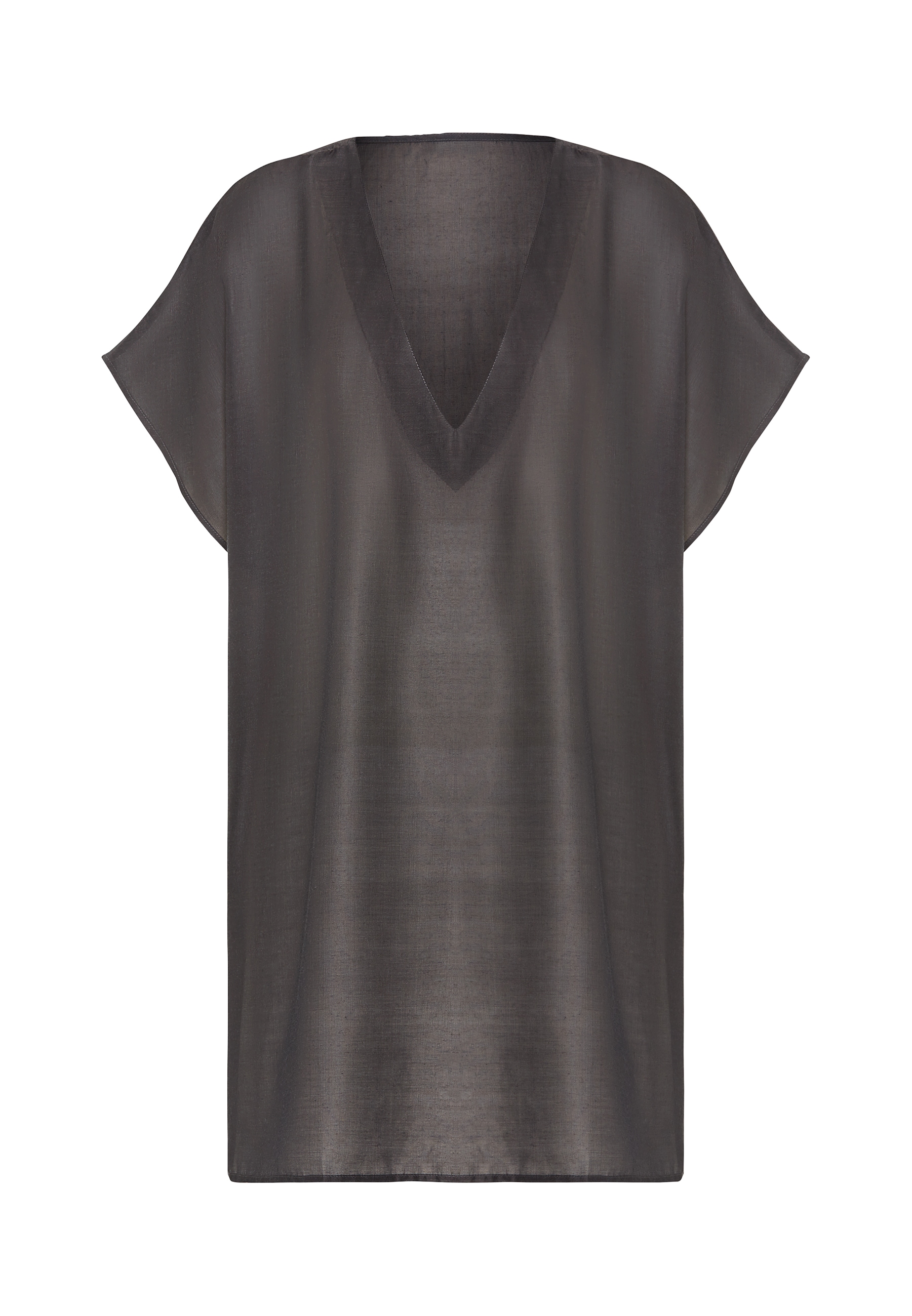 LSCN by LASCANA Chiffontunika, seitlich zum Knoten, transparente Strandtunika