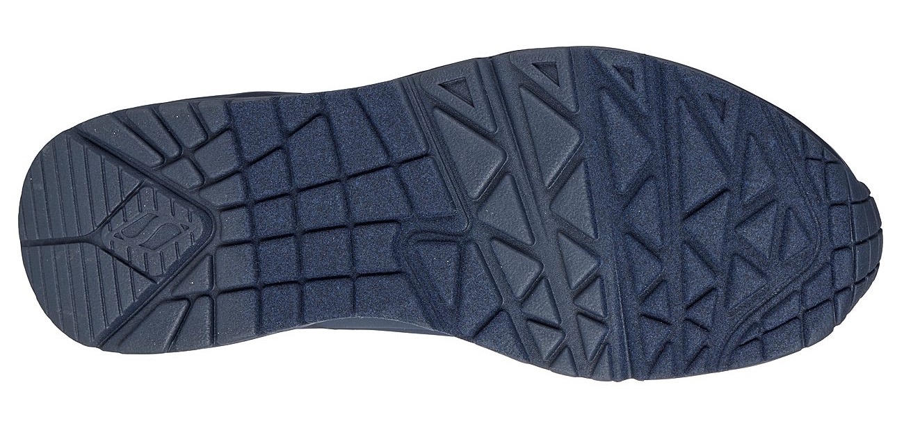 Skechers Wedgesneaker »UNO STAND ON AIR«, Freizeitschuh, Halbschuh, Schnürschuh weich gepolsterte Innensohle