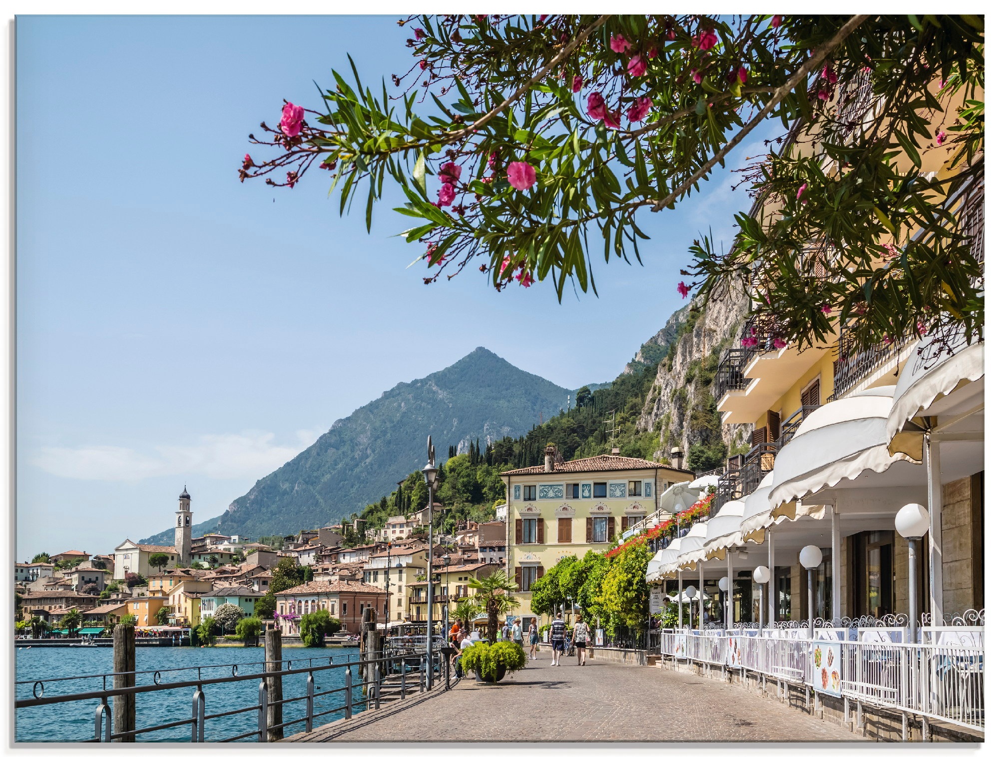 Artland Glasbild »Gardasee Limone sul Garda«, Europa, (1 St.)