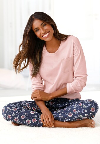 Vivance Dreams Pyjama, mit gemusterter Schlafhose kaufen