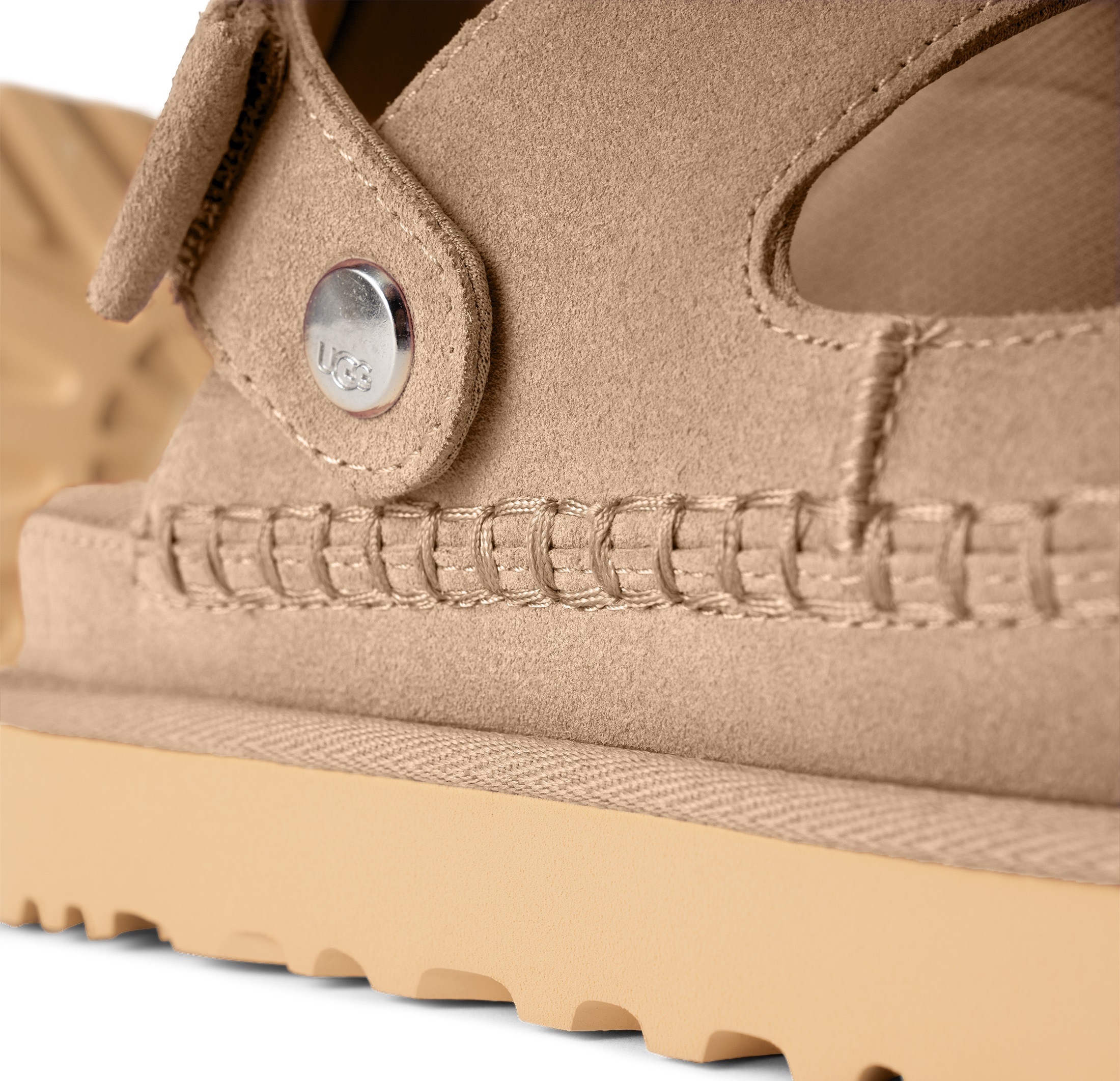 UGG Plateausandale »GOLDENSTAR GLIDE«, Clog, Mule, Sommerschuh mit weichem Fußbett