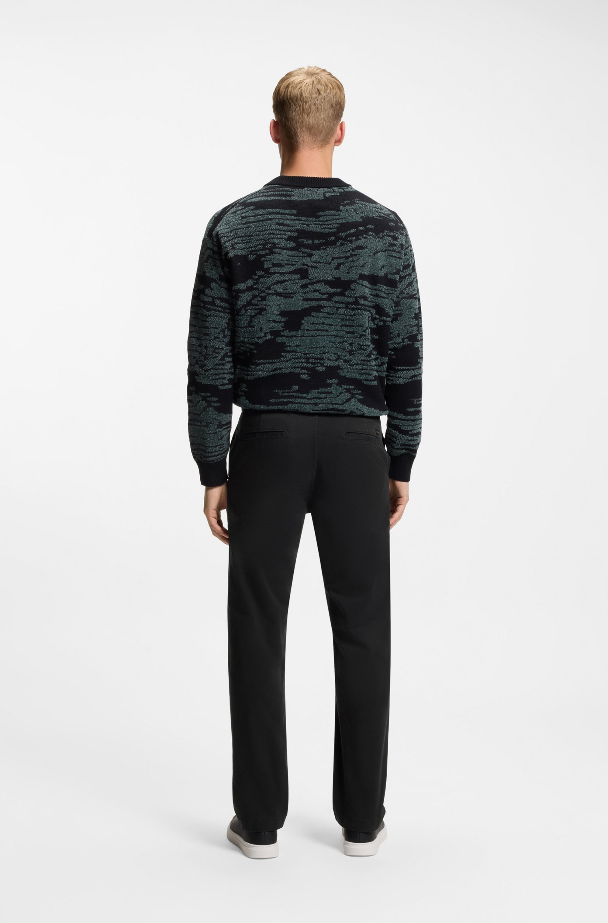 BOSS ORANGE Chinohose »Regular«  in gerader From