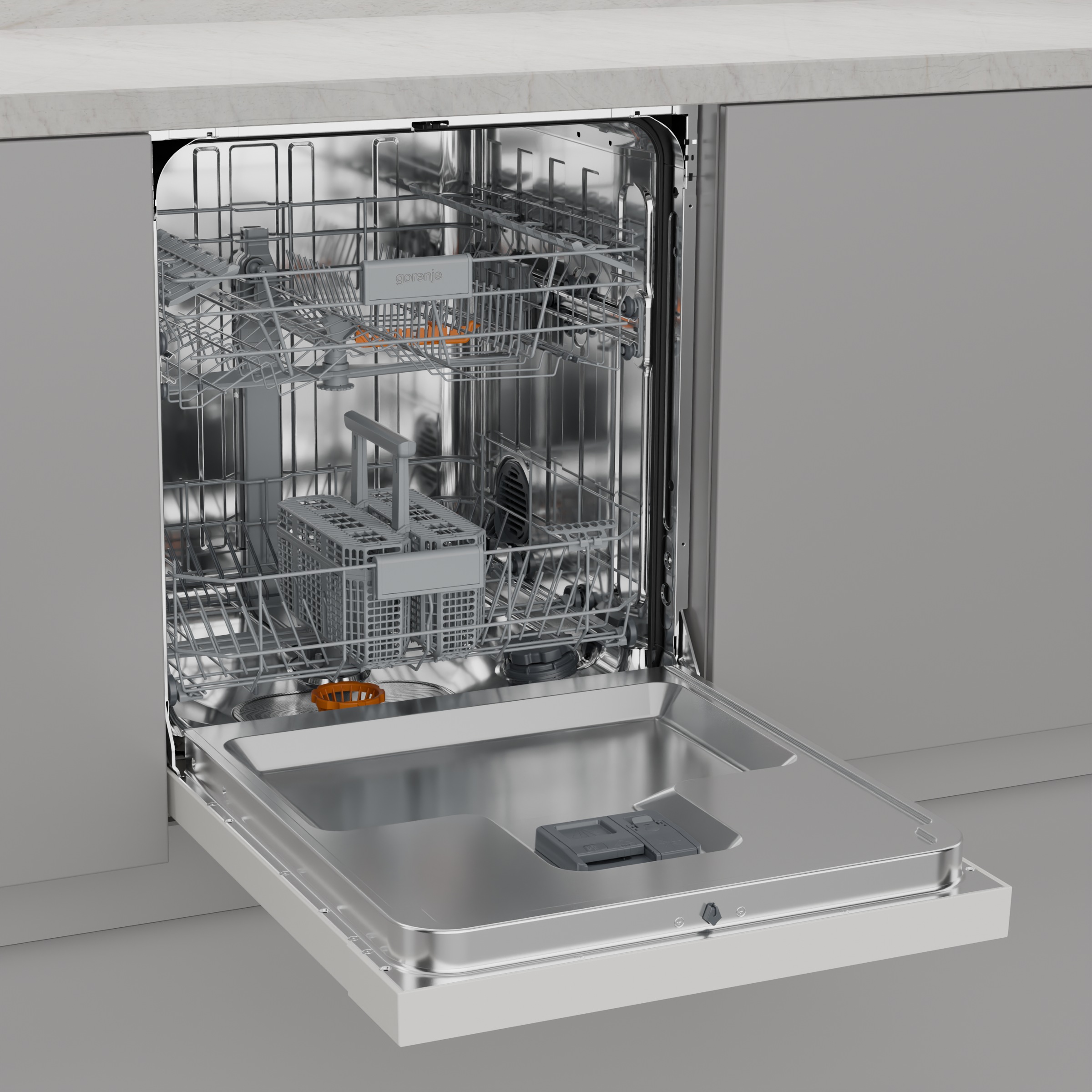 GORENJE Unterbaugeschirrspüler »GU642D90W« 9,5 l 14 Maßgedecke