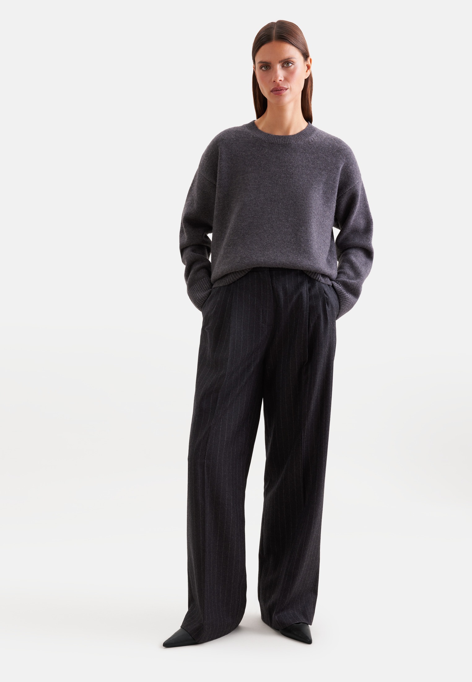 seidensticker Strickpullover Sweater Uni