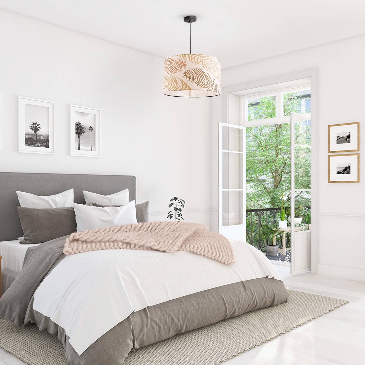 Paco Home Pendelleuchte »Kuba 123« E27 Hängelampe Esstisch Wohnzimmer Modern Lampe Kinderzimmer Jungle