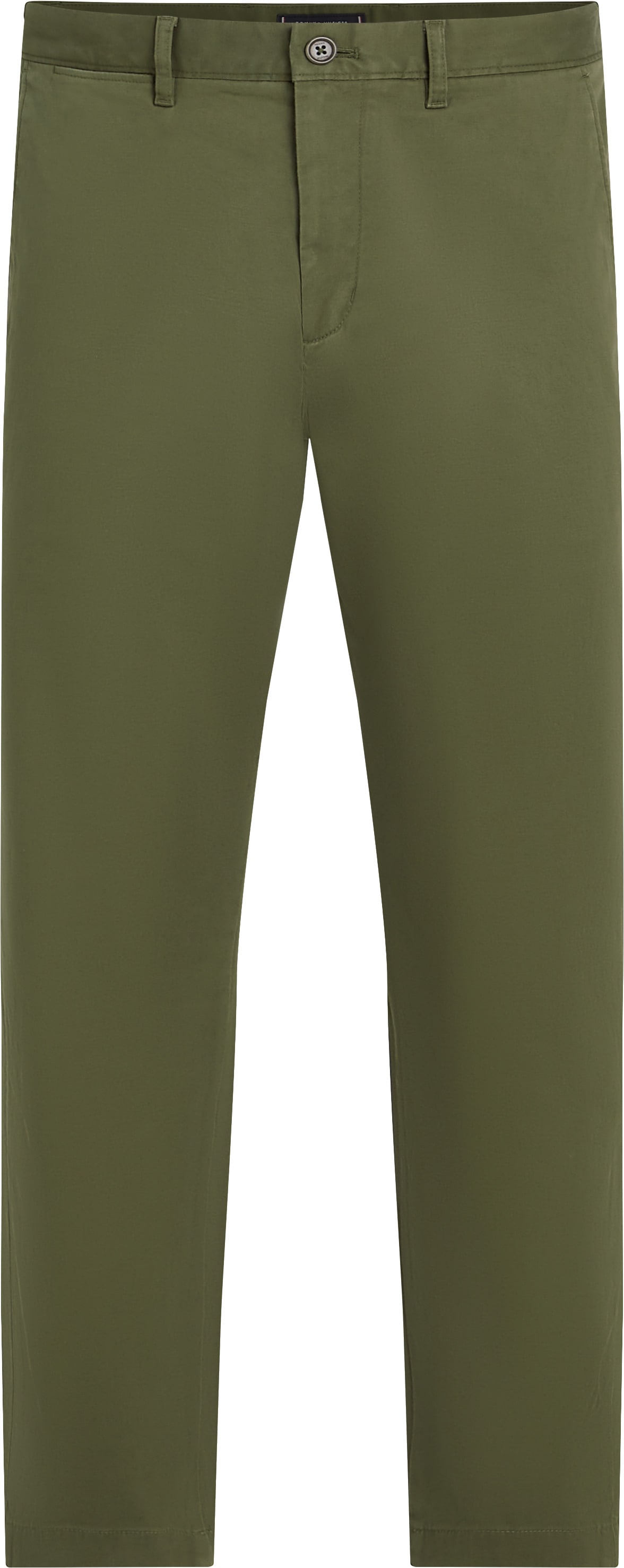 Tommy Hilfiger Chinohose »DENTON CHINO SATIN«, mit Gesäßtaschen mit Knopf, Logostickerei