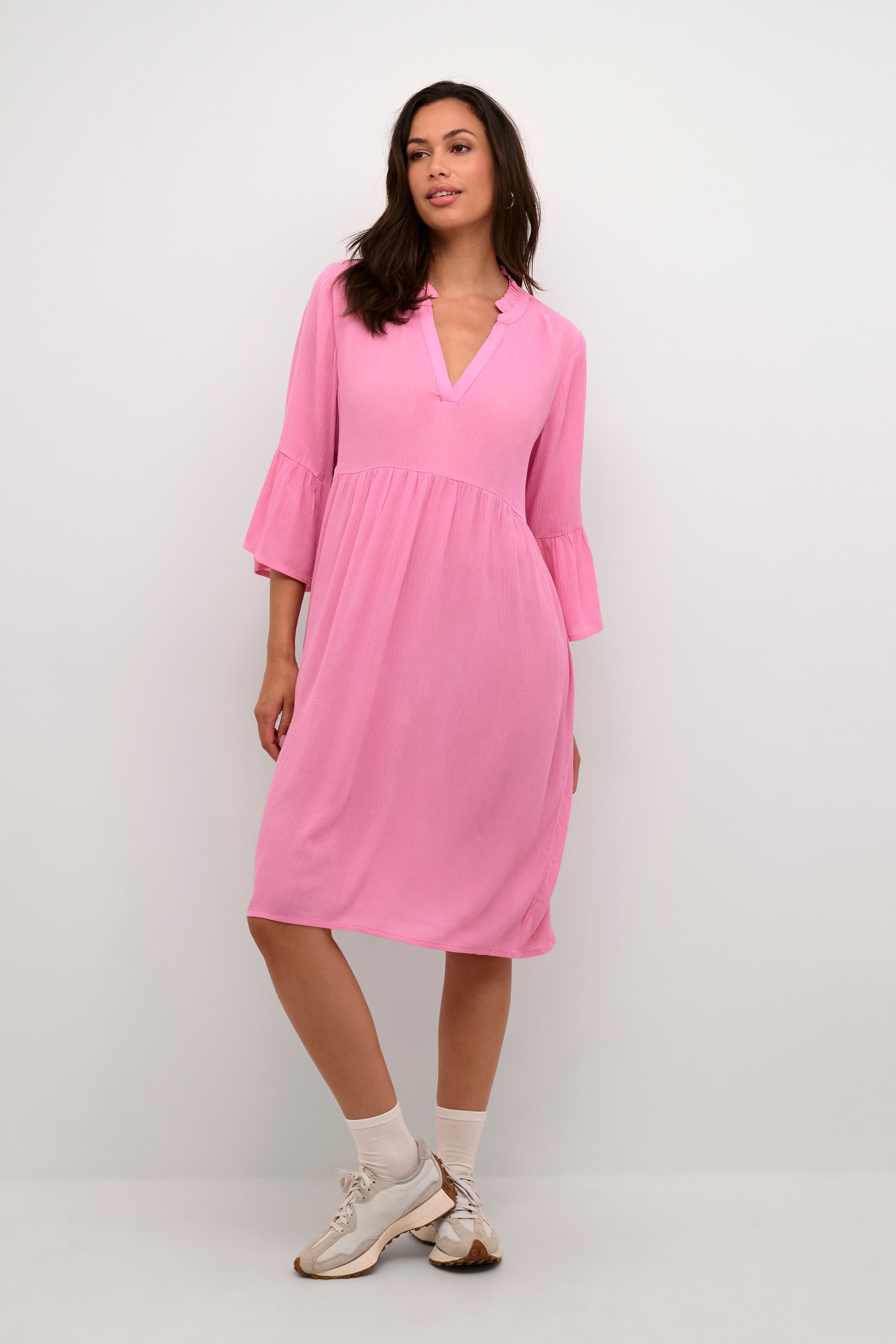 KAFFE Midikleid »Kleid KAlauren«