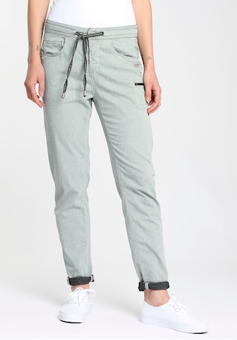 GANG Relax-fit-Jeans »AMELIE JOGGER«, mit elastischen Bund und Bindeband in der Taille kaufen