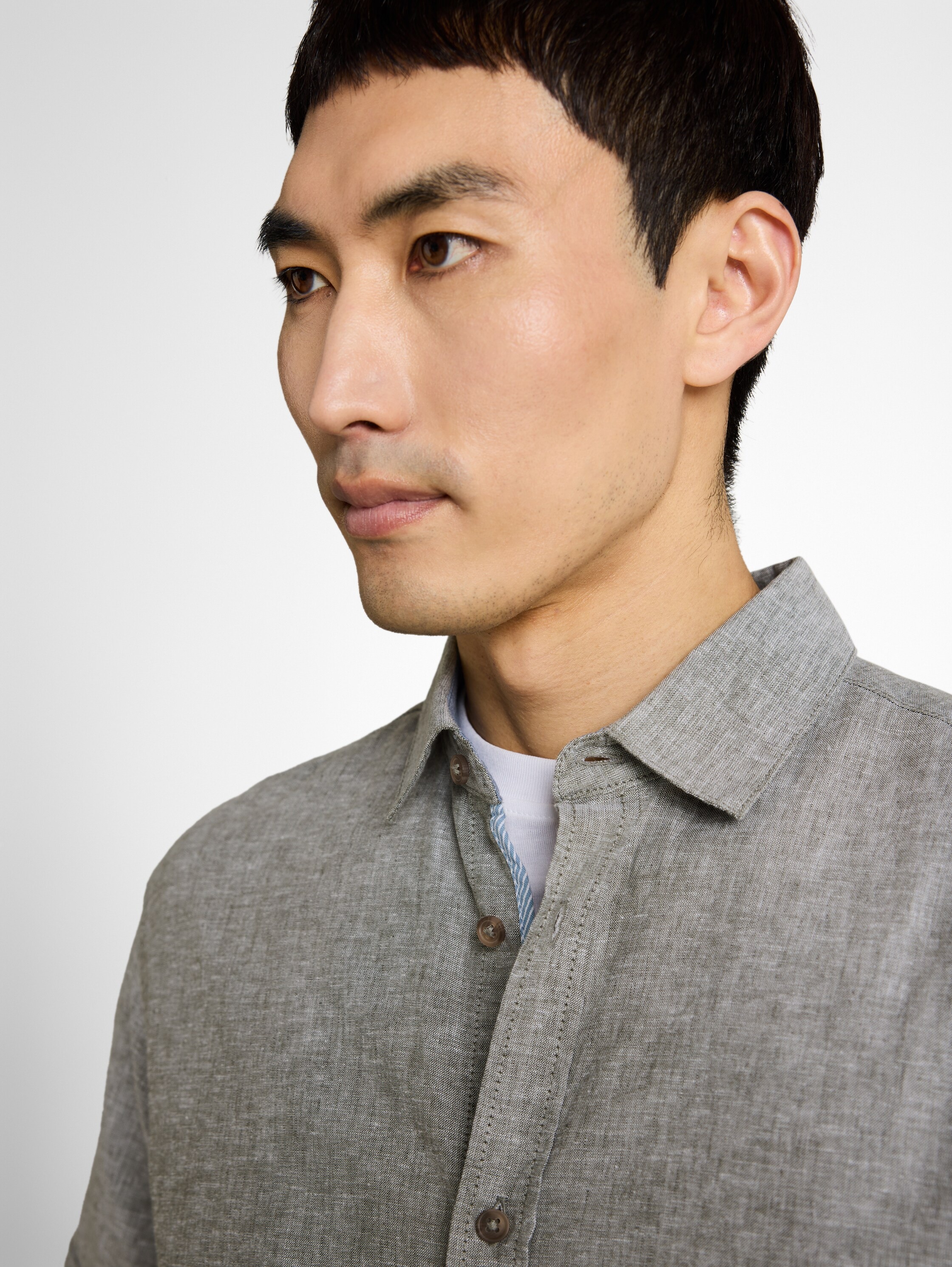 TOM TAILOR Kurzarmhemd mit Kent Kragen