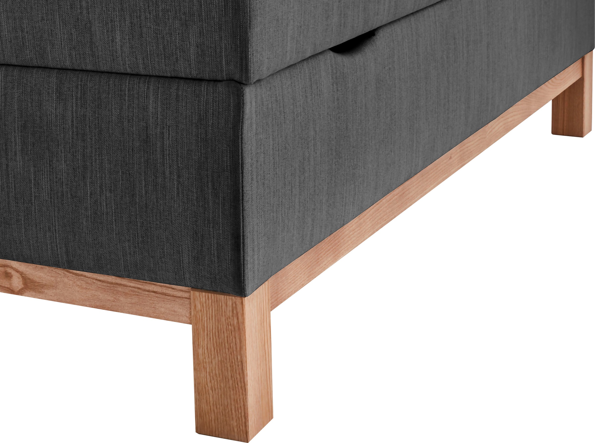 meise.möbel Boxspringbett »Catania«, mit Bettkasten und Topper