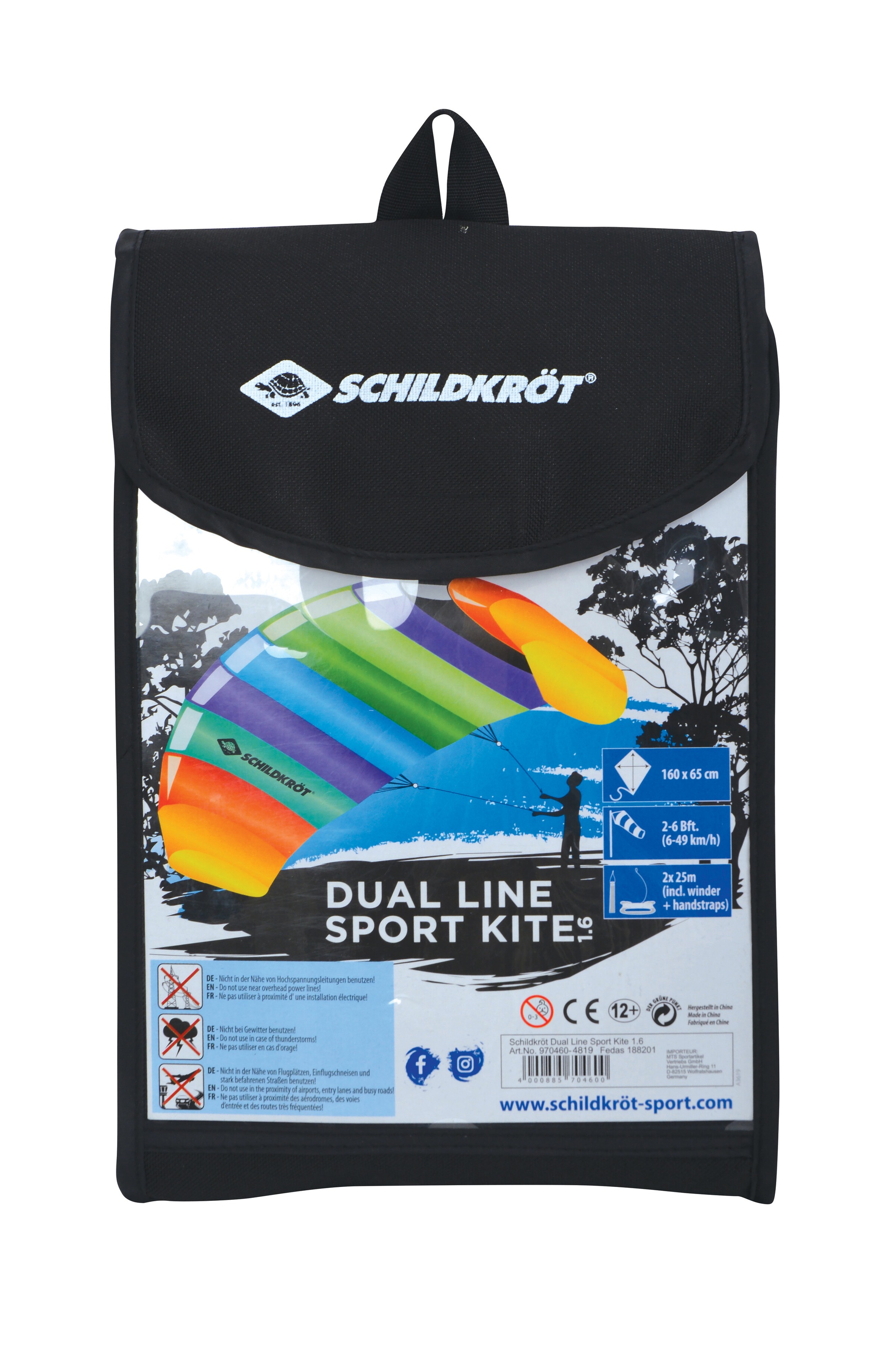 Schildkröt Kite »Schildkröt Dual Line Sport Kite 1.6«