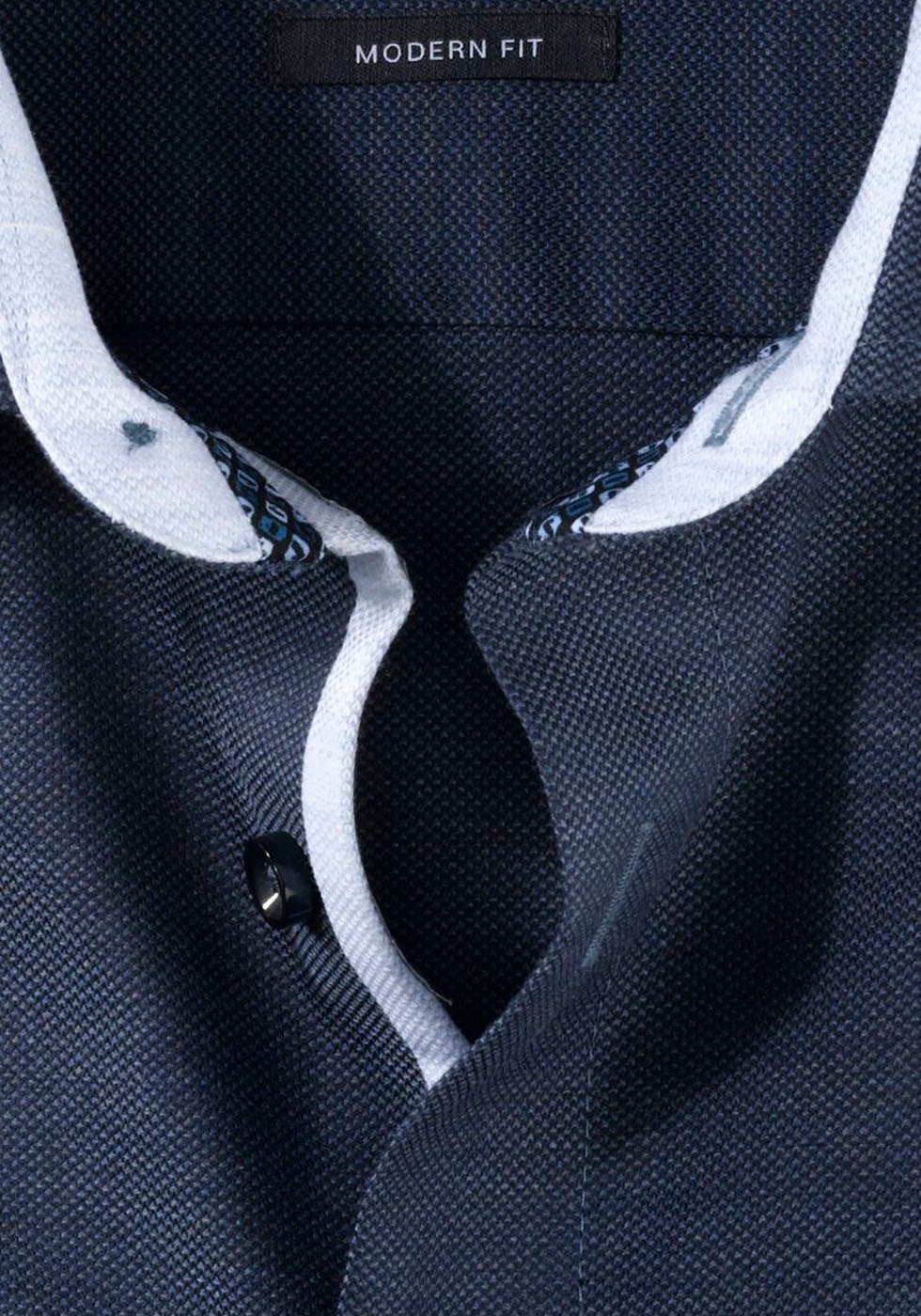 OLYMP Businesshemd »Luxor modern shoppen mit OTTO tonigem fit«, online bei Logo-Stitching