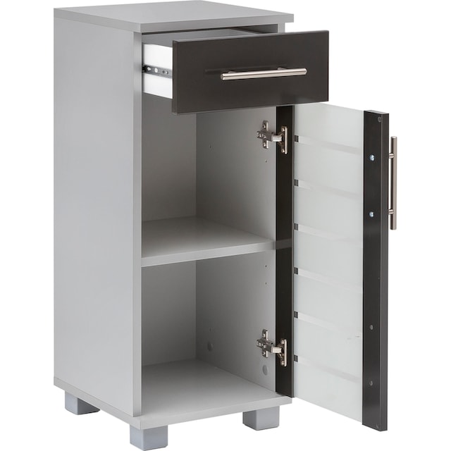 Schildmeyer Unterschrank »Nikosia«, Breite 30 cm, mit Glastür, 1 Schublade,  MDF-Fronten, Metallgriffe im OTTO Online Shop