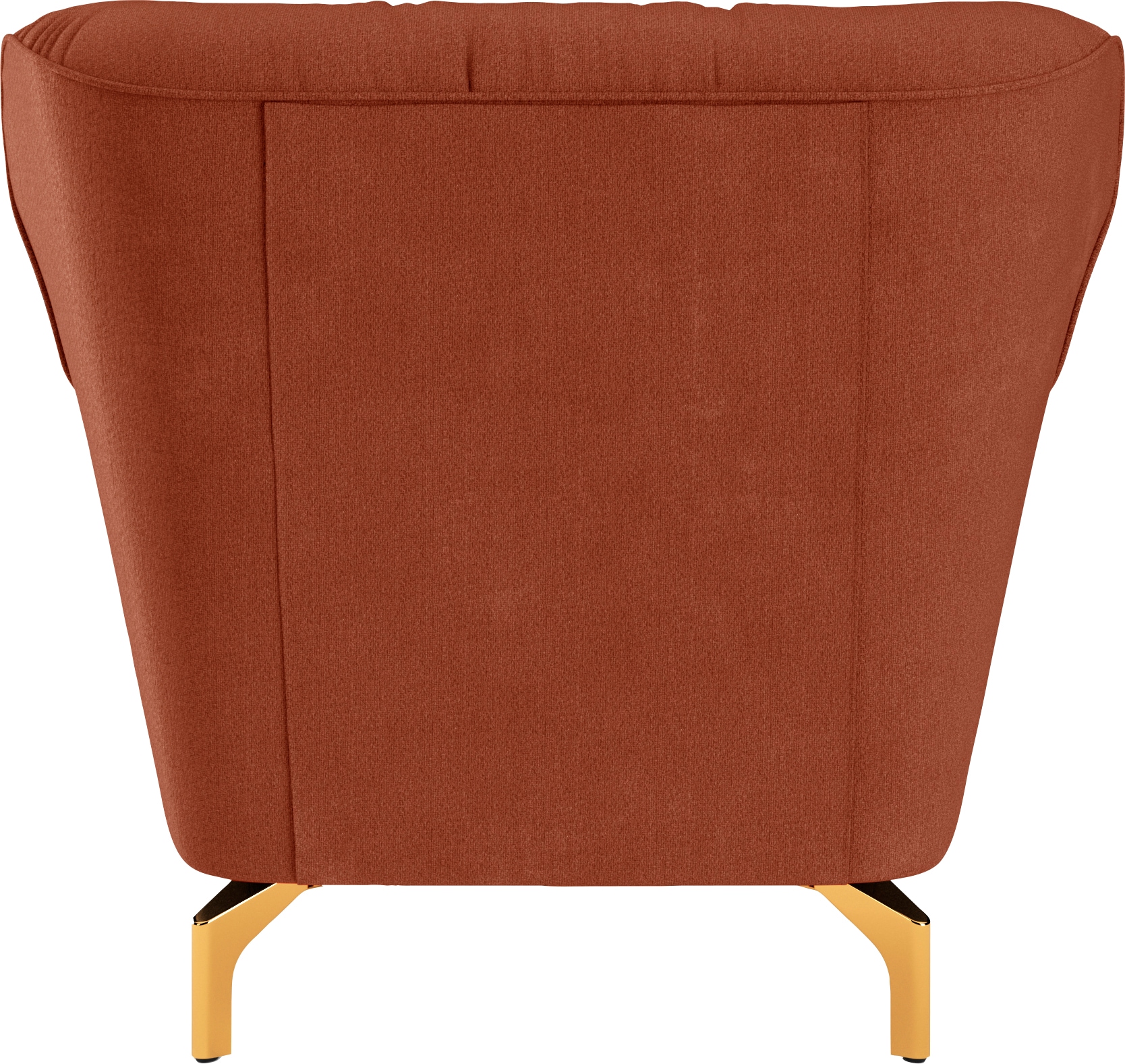 sit&more Sessel »Orient 3«, inkl. 1 Zierkissen mit Strass-Stein, goldfarbene Metallfüße