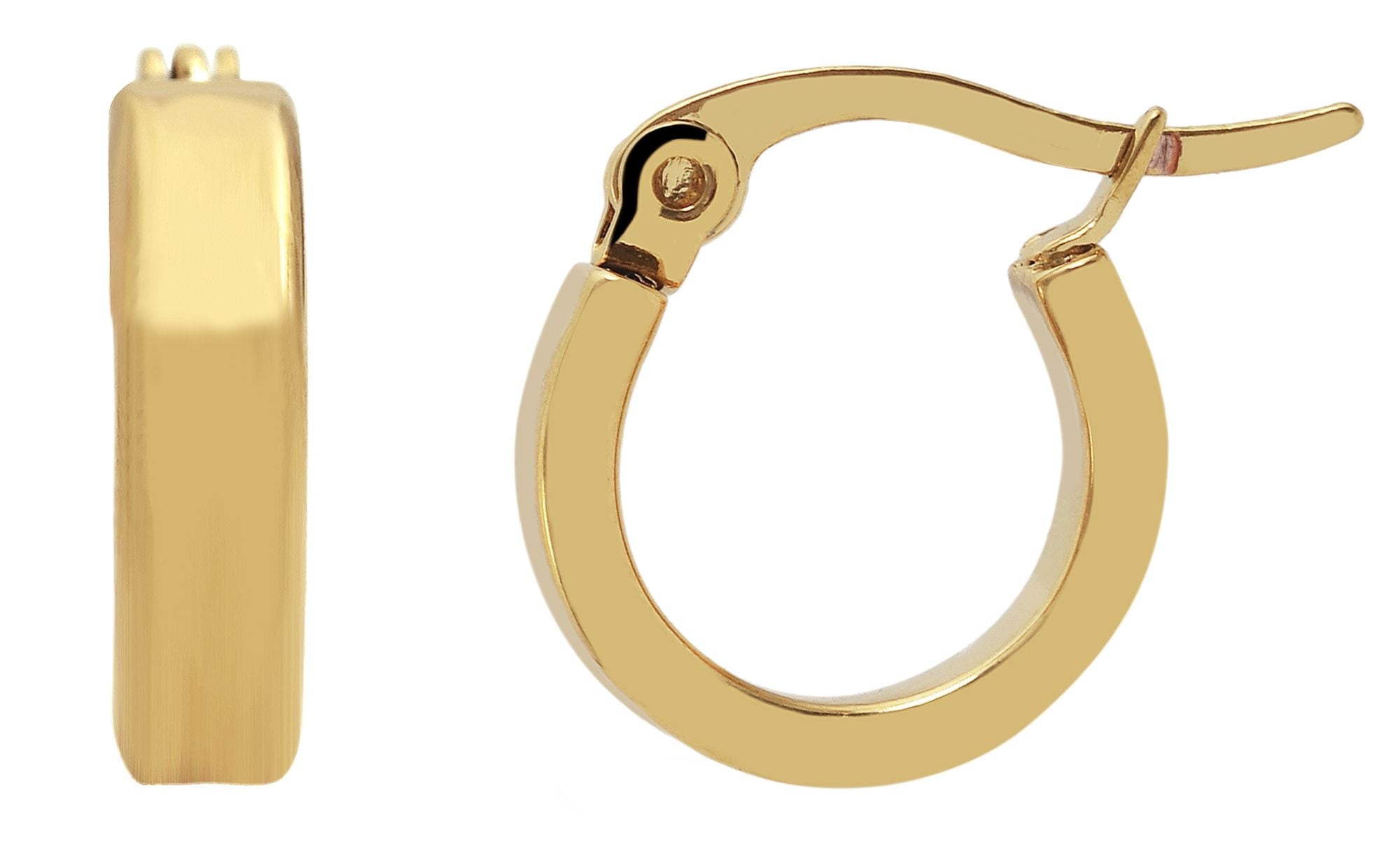 Adelia´s Paar Creolen »Damen Ohrringe ¿ Creole aus Edelstahl«