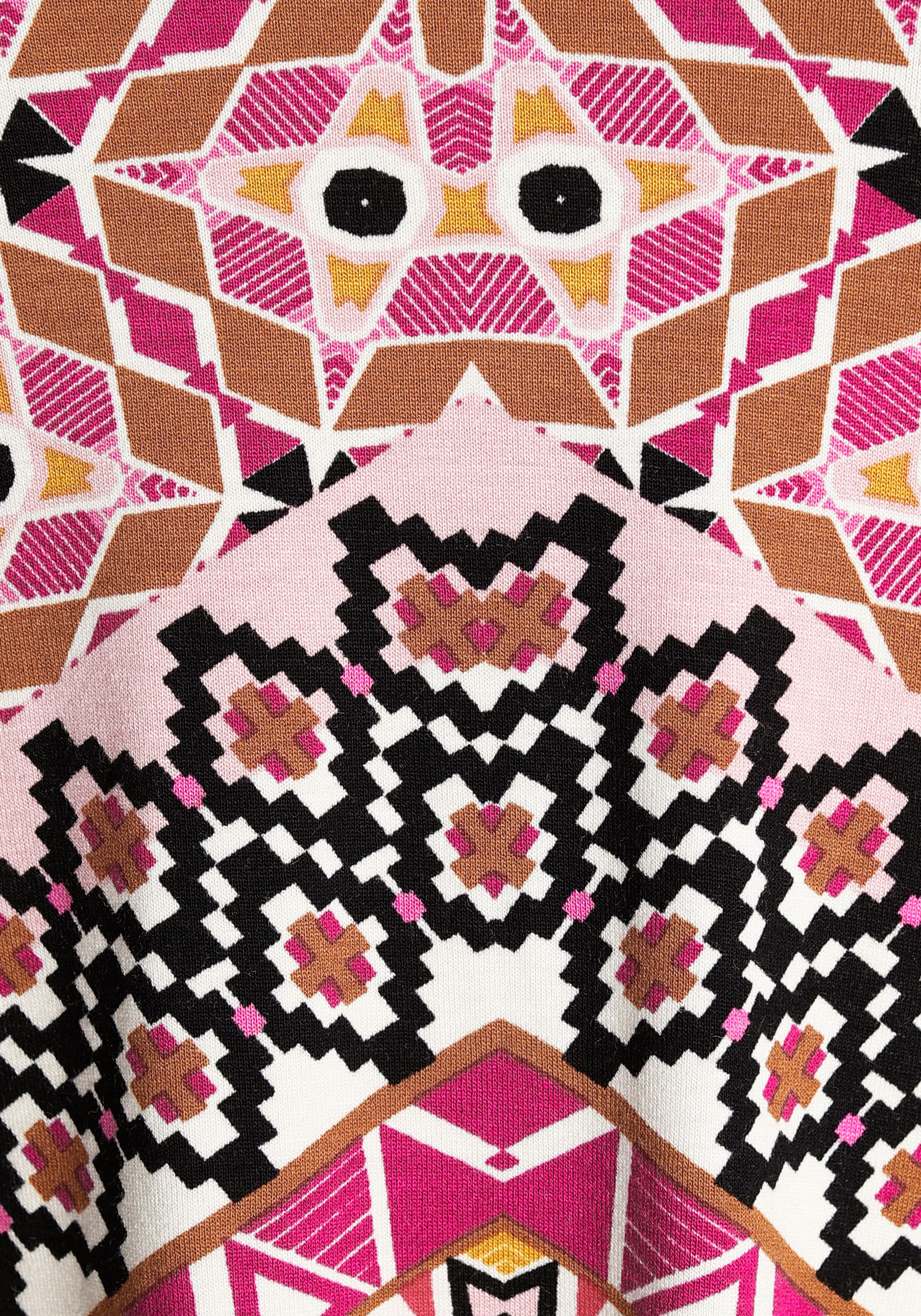 KangaROOS Sommerkleid, Festival A-Form, ausgestellter Look, hinten bei im mit bestellen OTTO Zierbändern