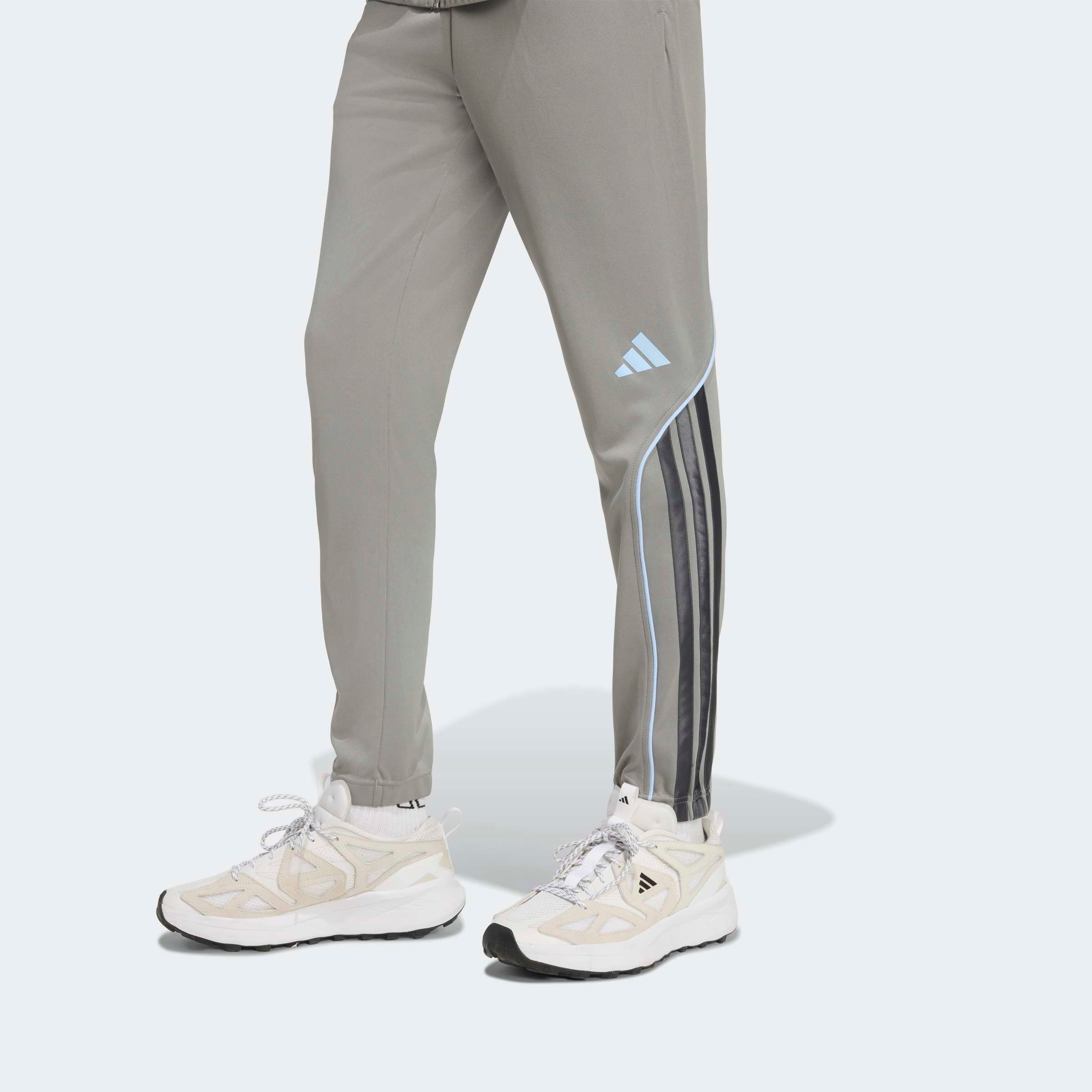 adidas Sportswear Trainingsanzug »STADIUM 3-STREIFEN« 2 tlg. zweiteiliges Set aus Jacke und Hose, aus leichtem Polyester