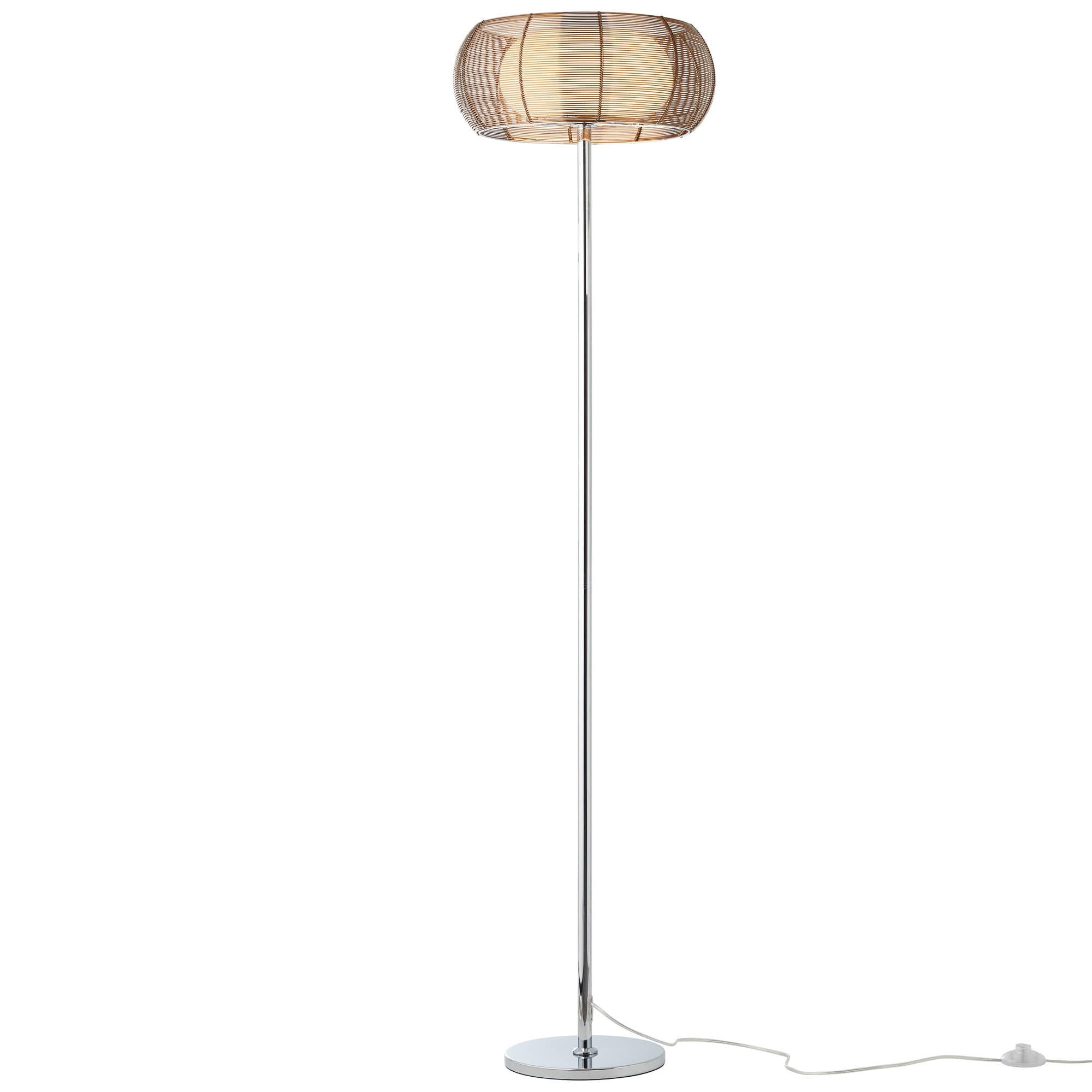 Brilliant Leuchten Stehlampe 2-flamig, OTTO im bronze/chrom »Relax«, Shop bestellen Online
