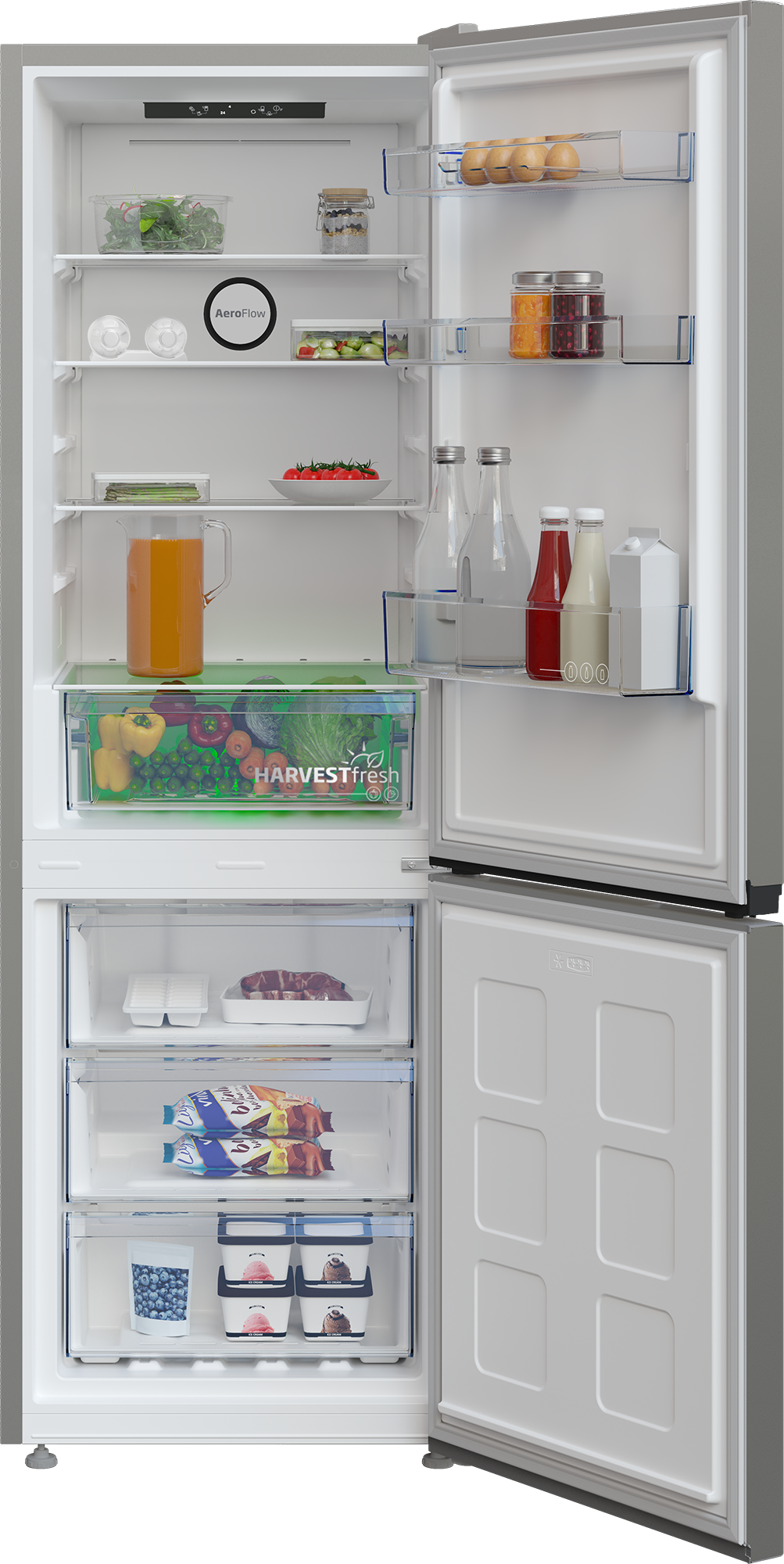 BEKO Kühl-/Gefrierkombination »B5RCNA346HG 7525020017«