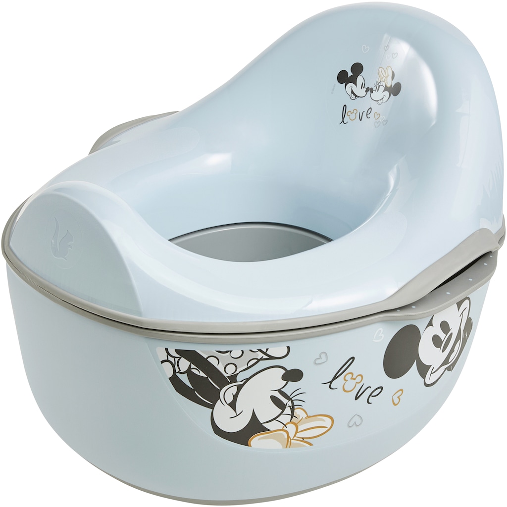 keeeper Toilettentrainer »kasimir babytopf deluxe 4in1, mickey cloudy blue«, Made in Europe, FSC® - schützt Wald - weltweit