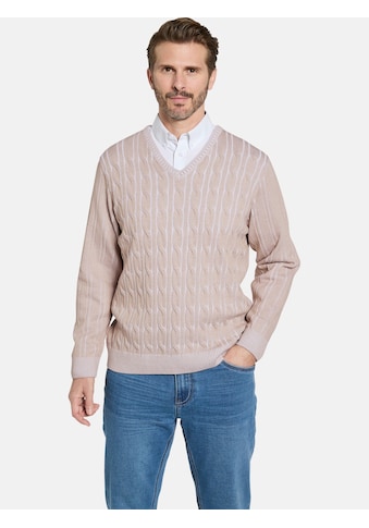 V-Ausschnitt-Pullover »Pullover CARIELLO«, (1 tlg.)