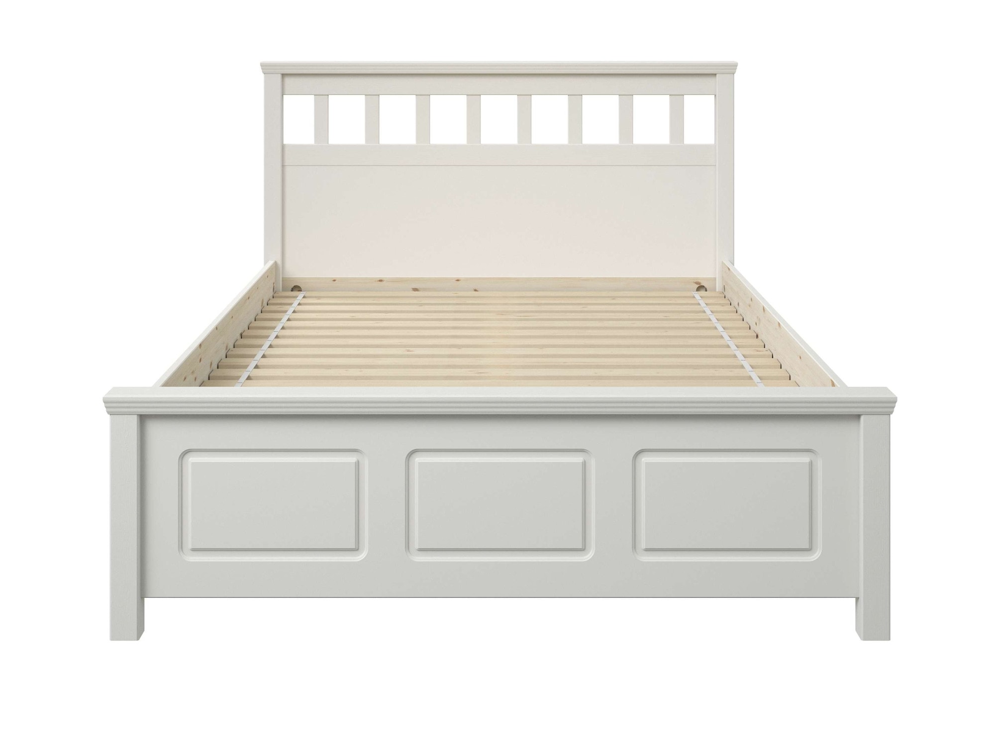 OTTO home Bett »Tillian, Bettgestell, Doppelbett, Bettkasten optional, Made in EU« Liegefläche 140x200cm,  aus massiver Kiefer in Kombination mit MDF, FSC®, inklusive Lattnerost