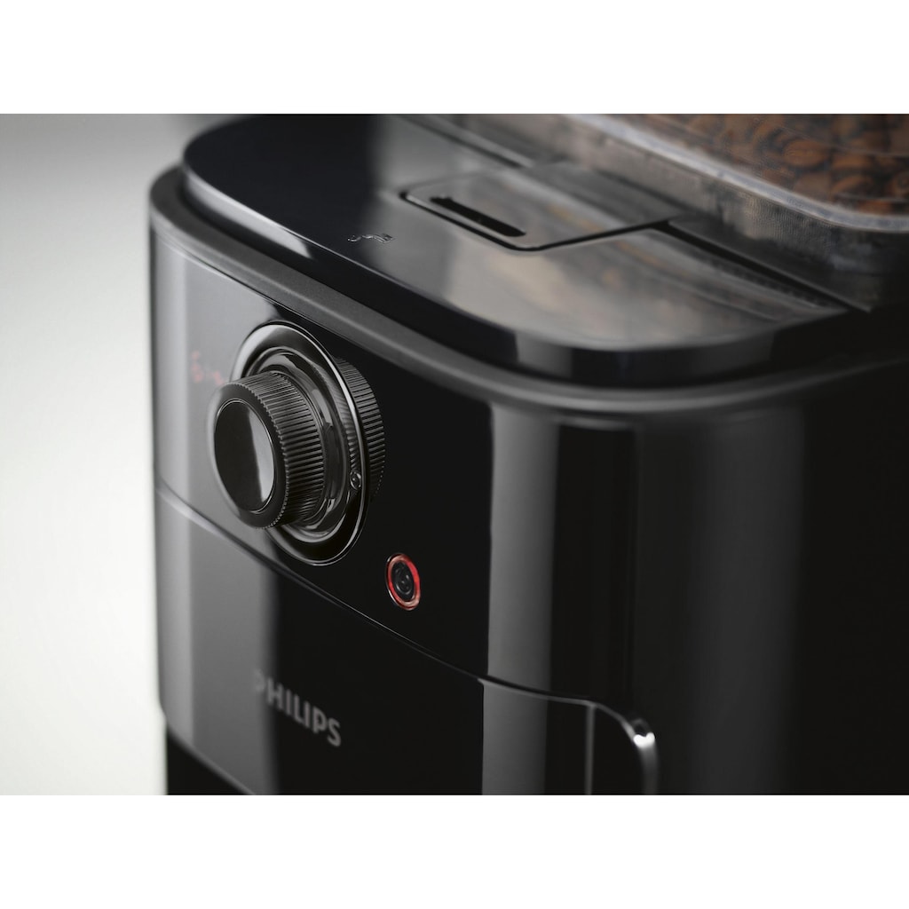 Philips Kaffeemaschine mit Mahlwerk »Grind & Brew HD7767/00«, 1,2 l Kaffeekanne