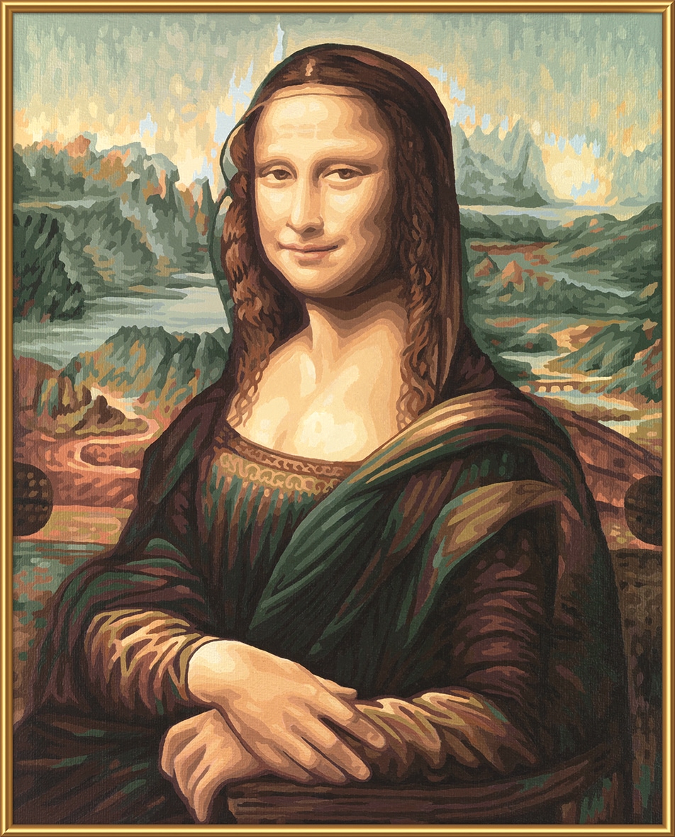 Schipper Malen nach Zahlen »Meisterklasse Premium - Mona Lisa«, Made in Germany