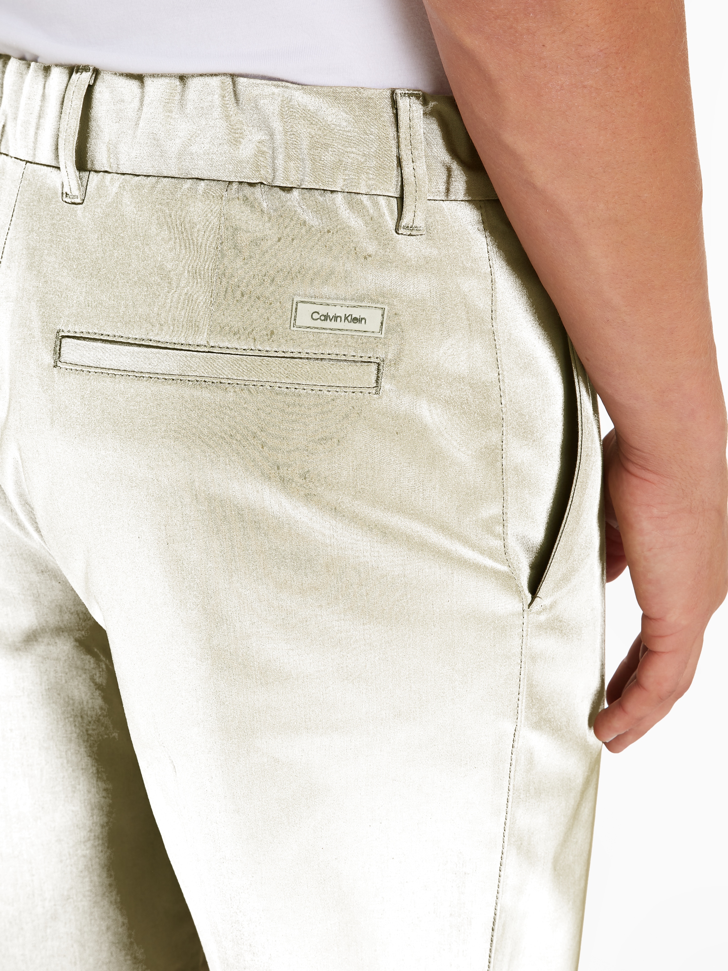 Calvin Klein Chinoshorts »SATEEN STRETCH REGULAR STRAIGHT«