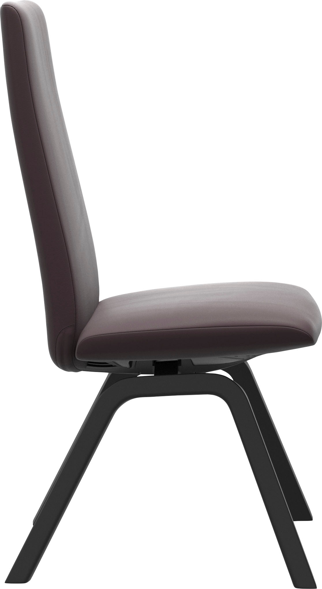 Stressless® Polsterstuhl »Laurel«, Leder PALOMA, High Back, Größe M, mit schräggestellten Beinen in Schwarz