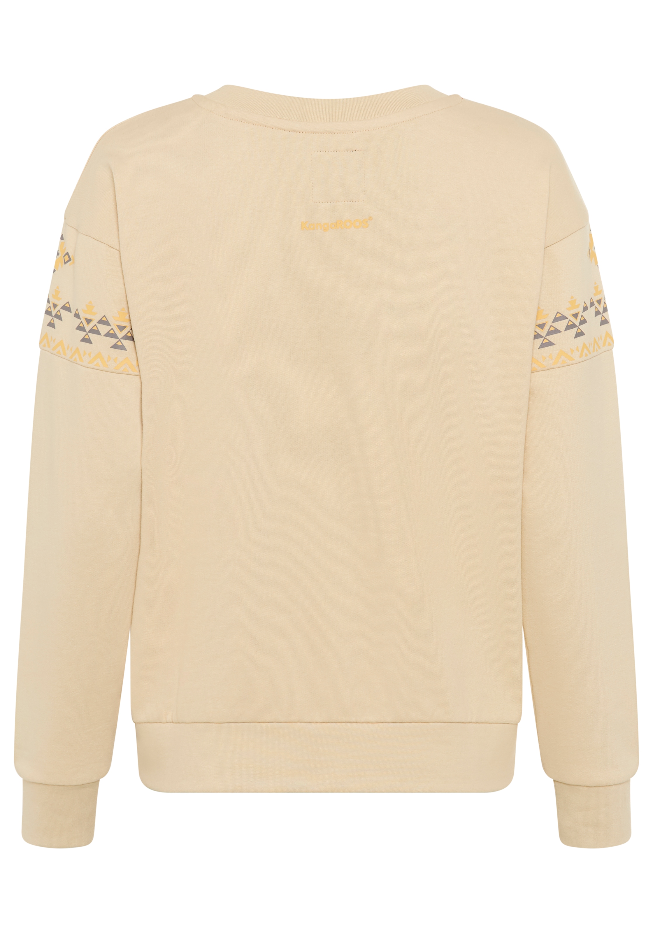 KangaROOS Sweatshirt, mit Norweger-Print