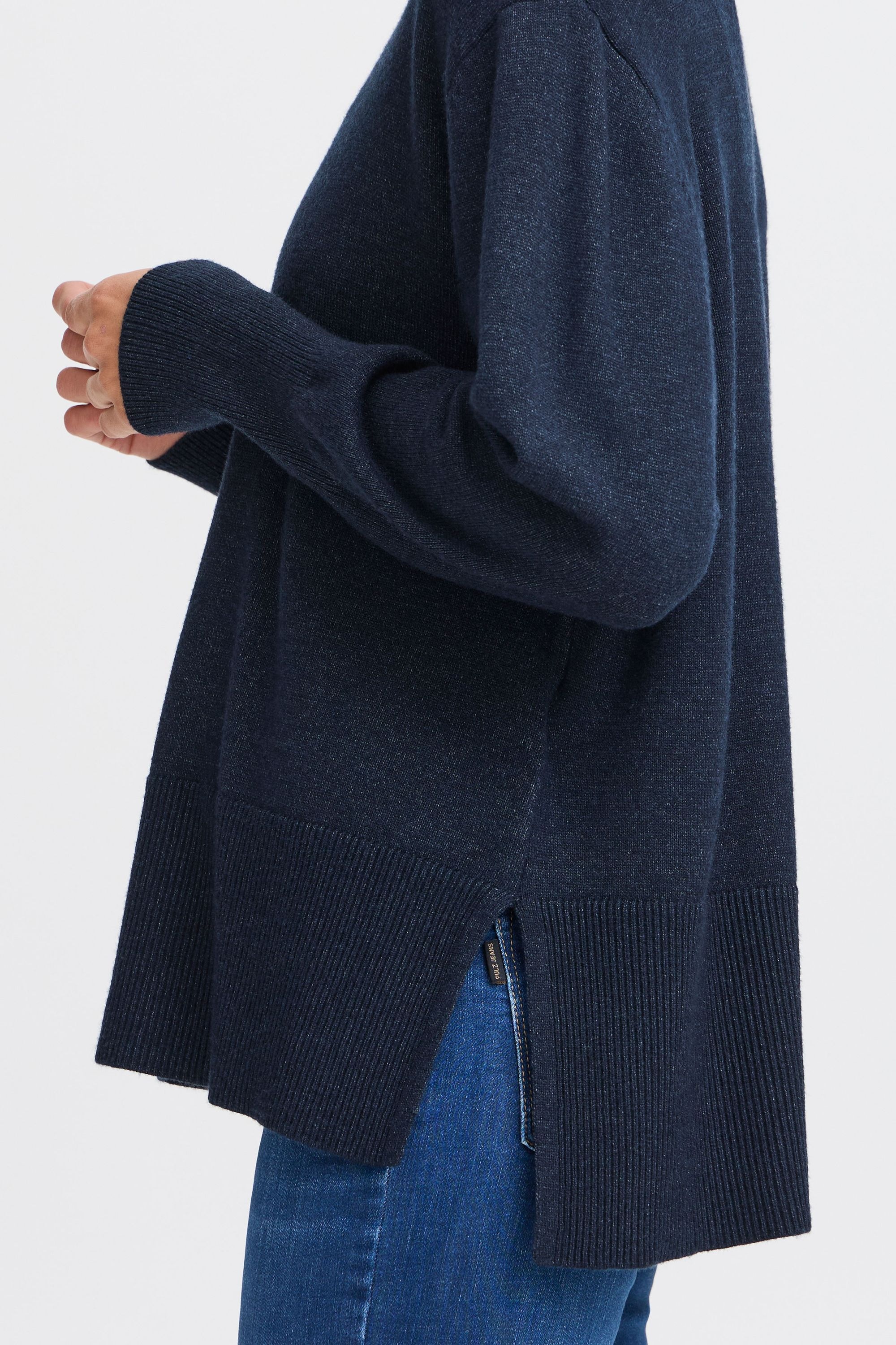 Pulz Jeans Strickfleece-Pullover »Strickpullover PZSTEFFI Roll Neck«