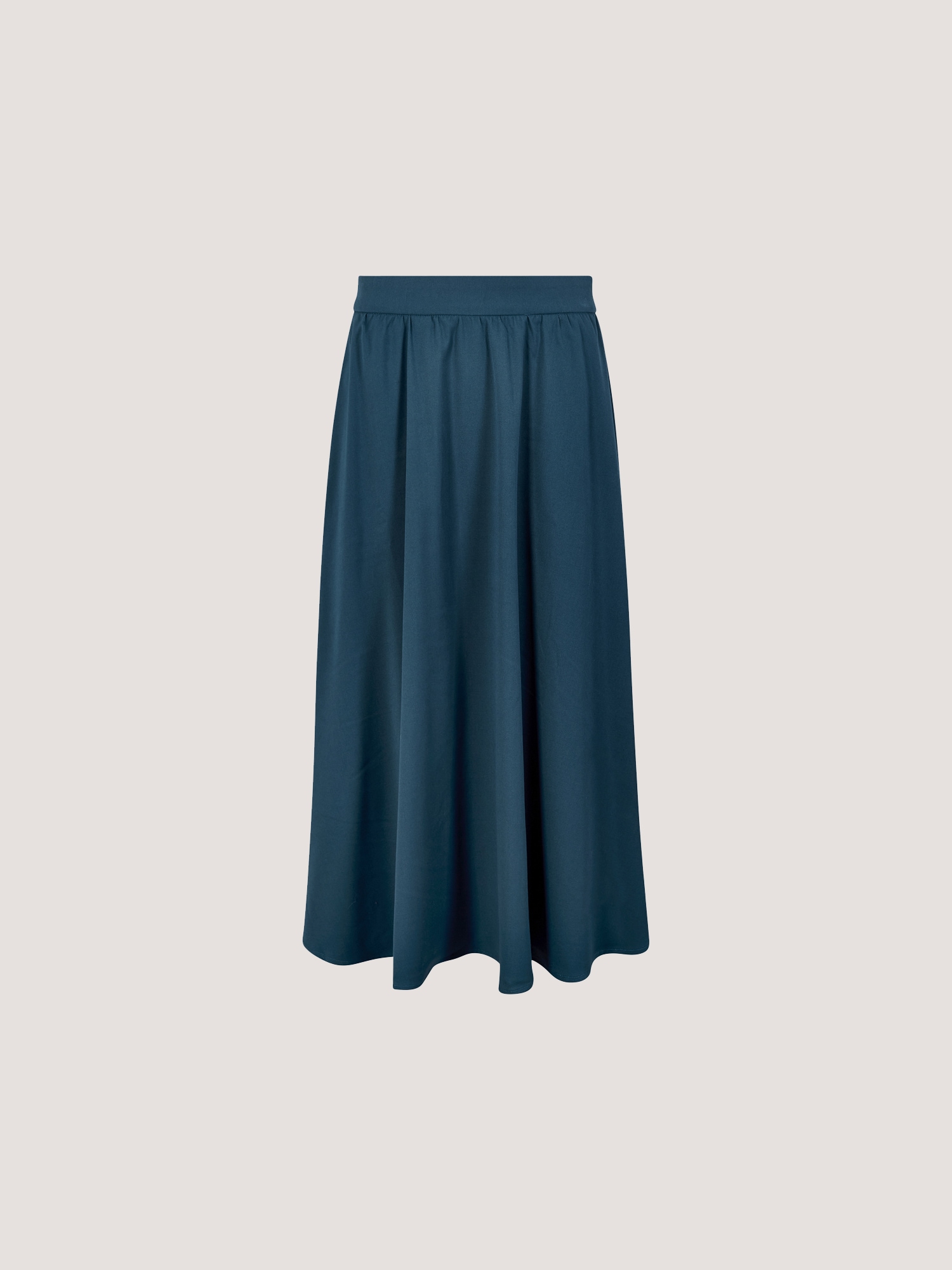 Apricot Midirock »Wadenlanger A-Linien Rock« aus gebürstetem Twill